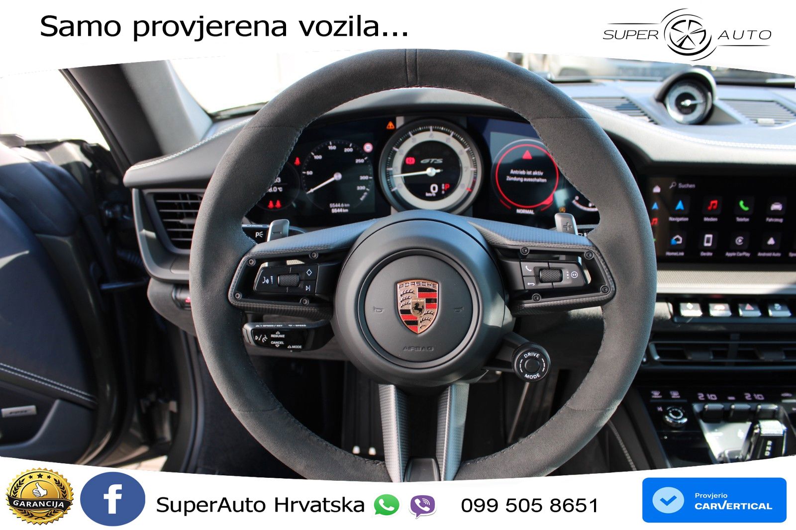 Porsche 911 Targa 4 GTS 3.0 (480 KS) PDK MATRIX+GR SJED+KAM