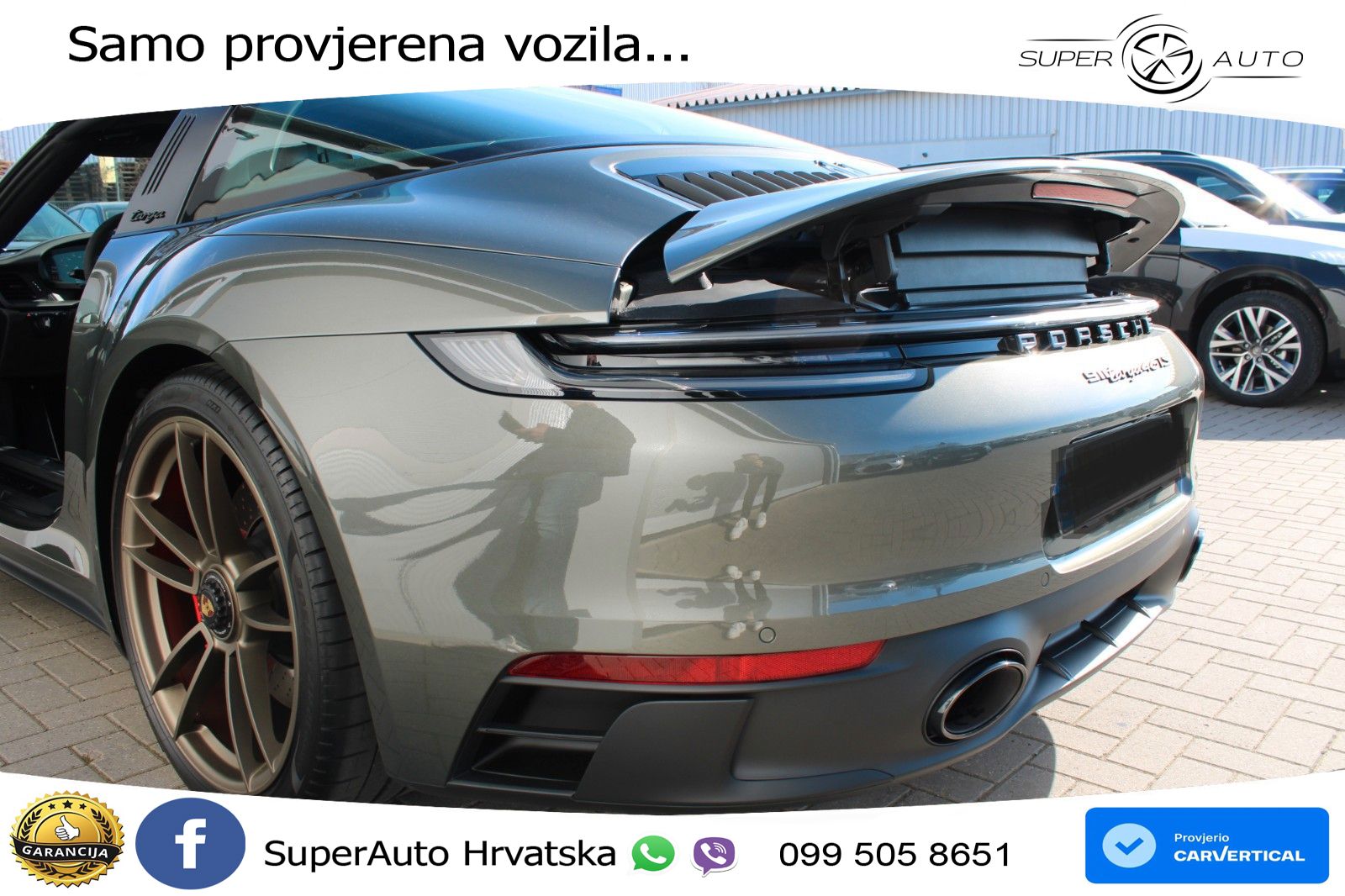 Porsche 911 Targa 4 GTS 3.0 (480 KS) PDK MATRIX+GR SJED+KAM