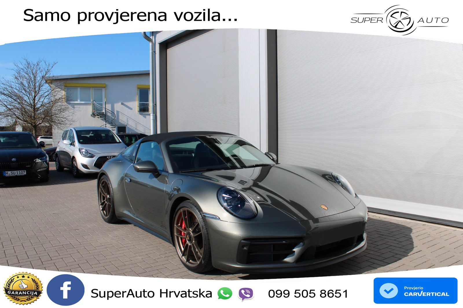 Porsche 911 Targa 4 GTS 3.0 (480 KS) PDK MATRIX+GR SJED+KAM