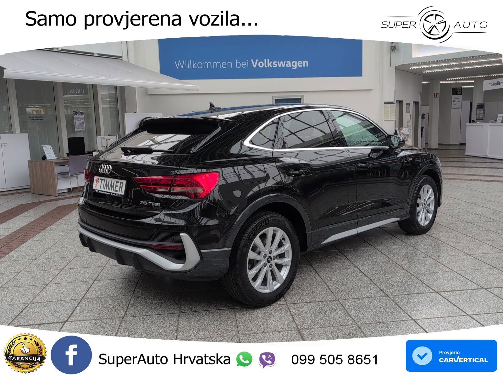 Audi Q3 II Sportback 35 TFSI (150 KS) S tronic S line LED+GR SJED+ACC
