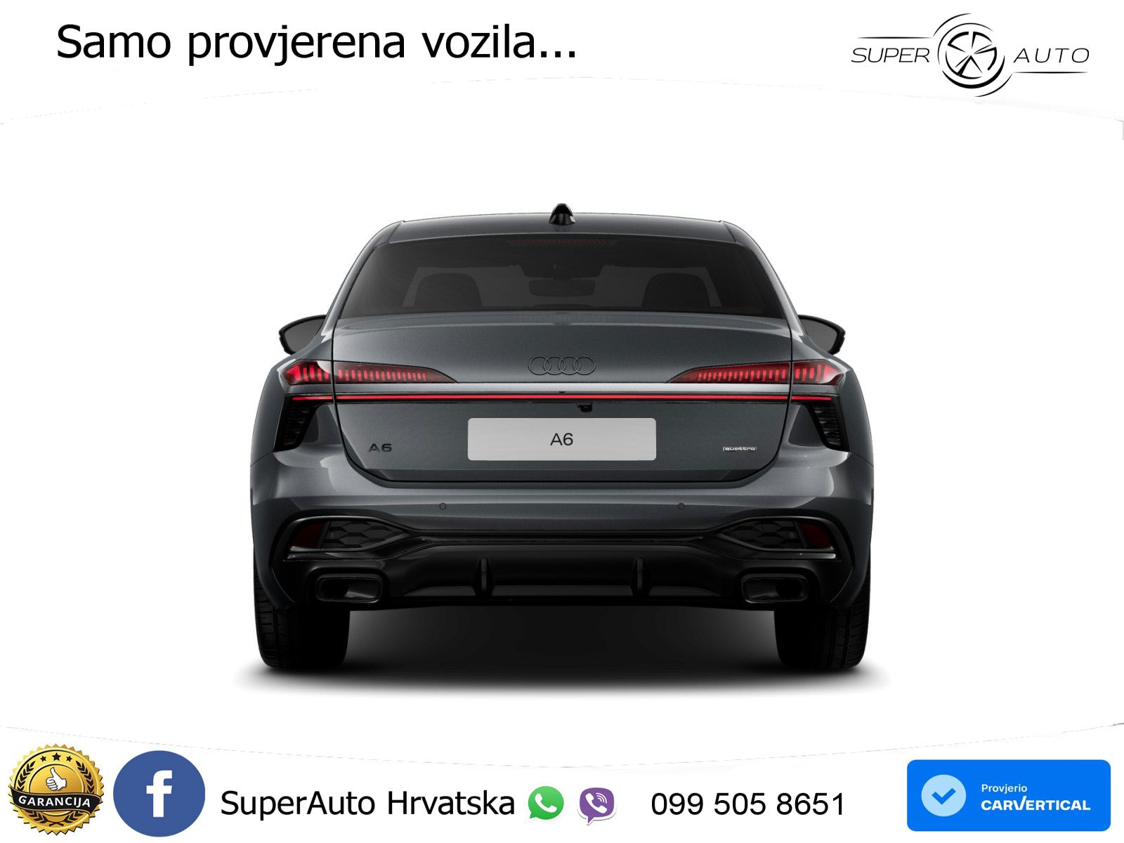 Audi A6 2.0 TFSI (299 KS) e-hybrid quattro S tronic 2x S line LED+GR SJED+ACC