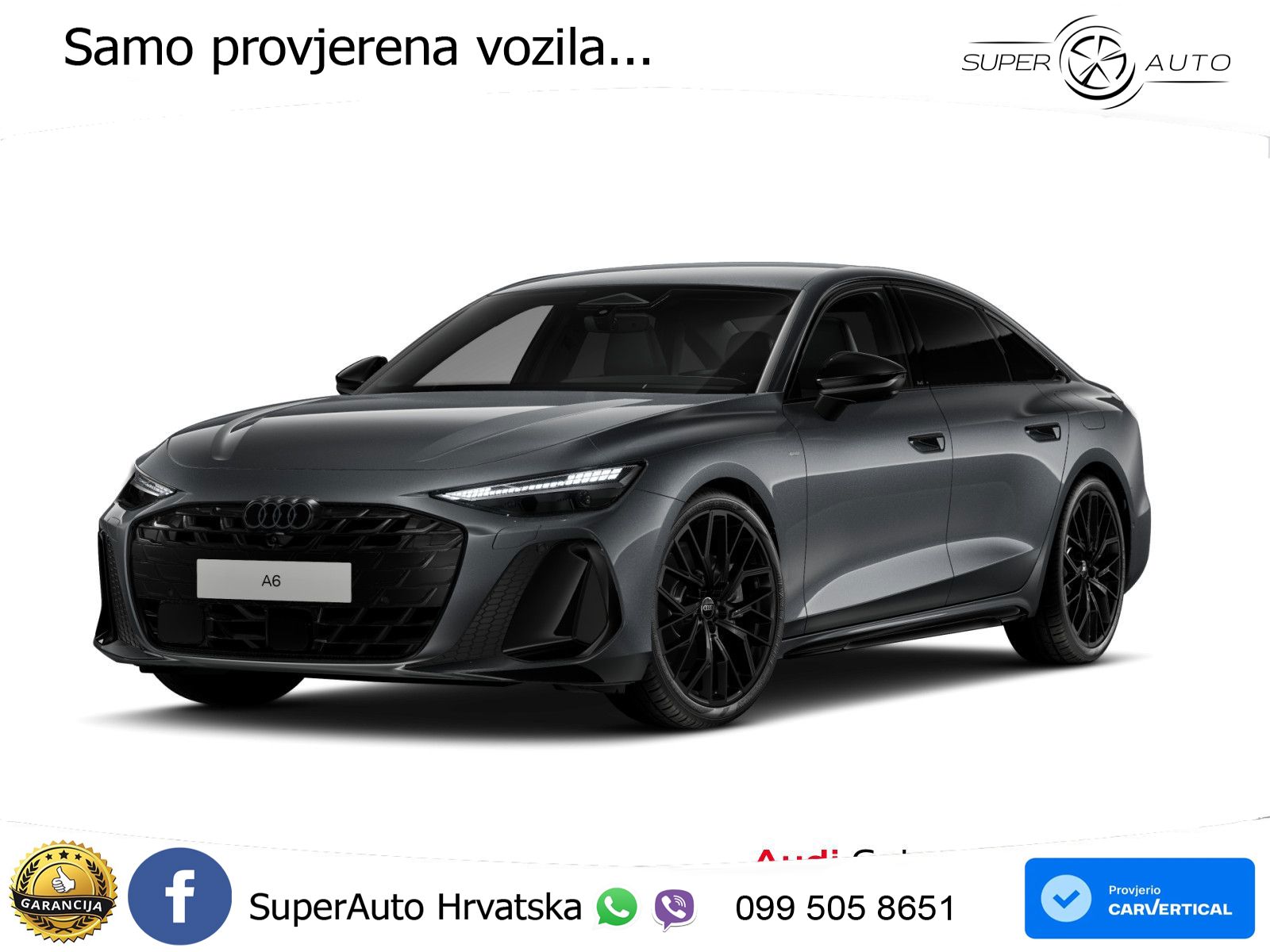 Audi A6 2.0 TFSI (299 KS) e-hybrid quattro S tronic 2x S line LED+GR SJED+ACC