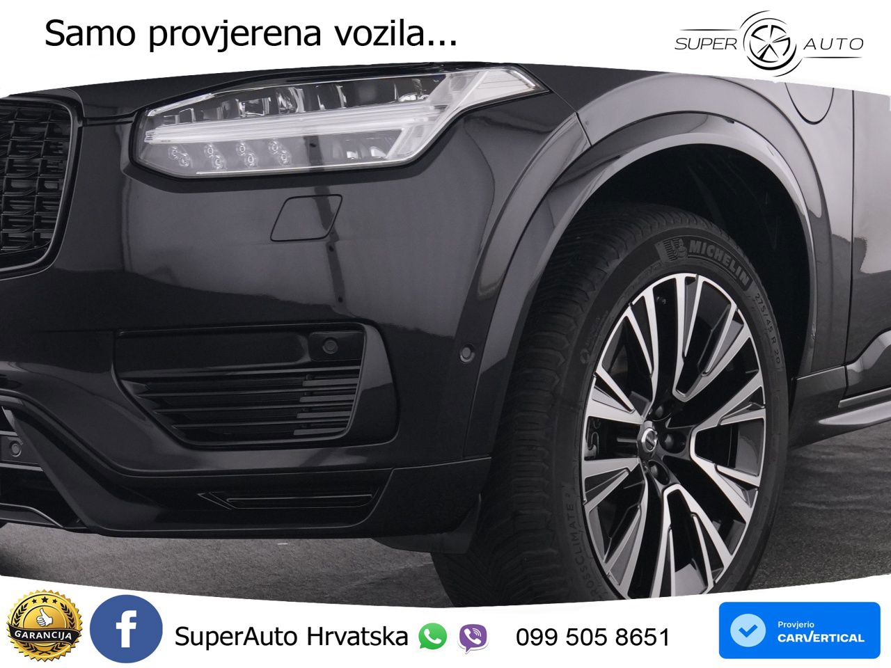 Volvo XC90 2.0 T8 AWD Automatic ACC+HEAD+4xGR SJED+360+PANO