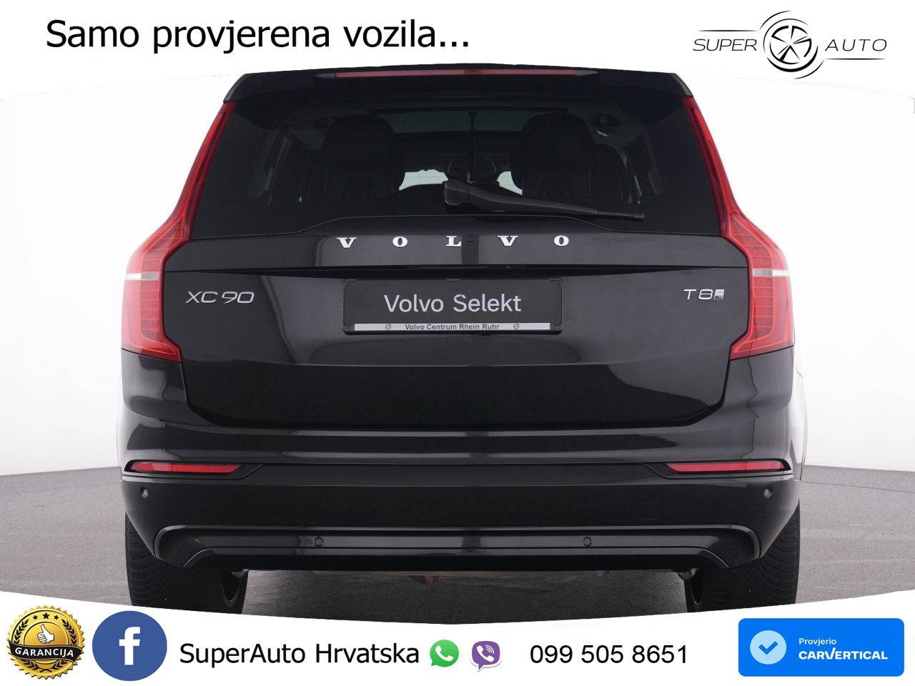 Volvo XC90 2.0 T8 AWD Automatic ACC+HEAD+4xGR SJED+360+PANO
