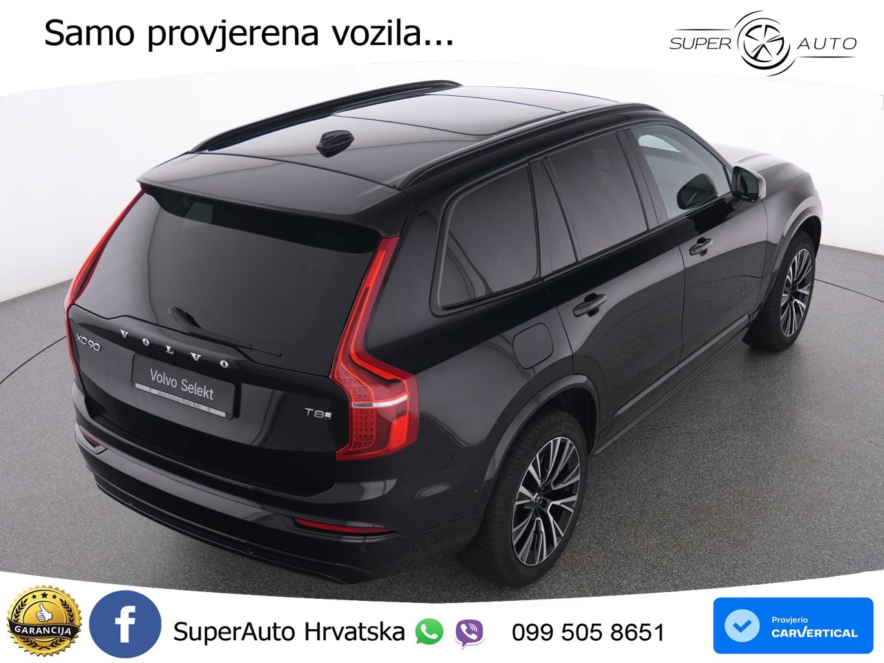 Volvo XC90 2.0 T8 AWD Automatic ACC+HEAD+4xGR SJED+360+PANO
