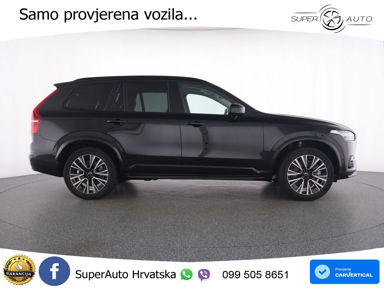 Volvo XC90 2.0 T8 AWD Automatic ACC+HEAD+4xGR SJED+360+PANO
