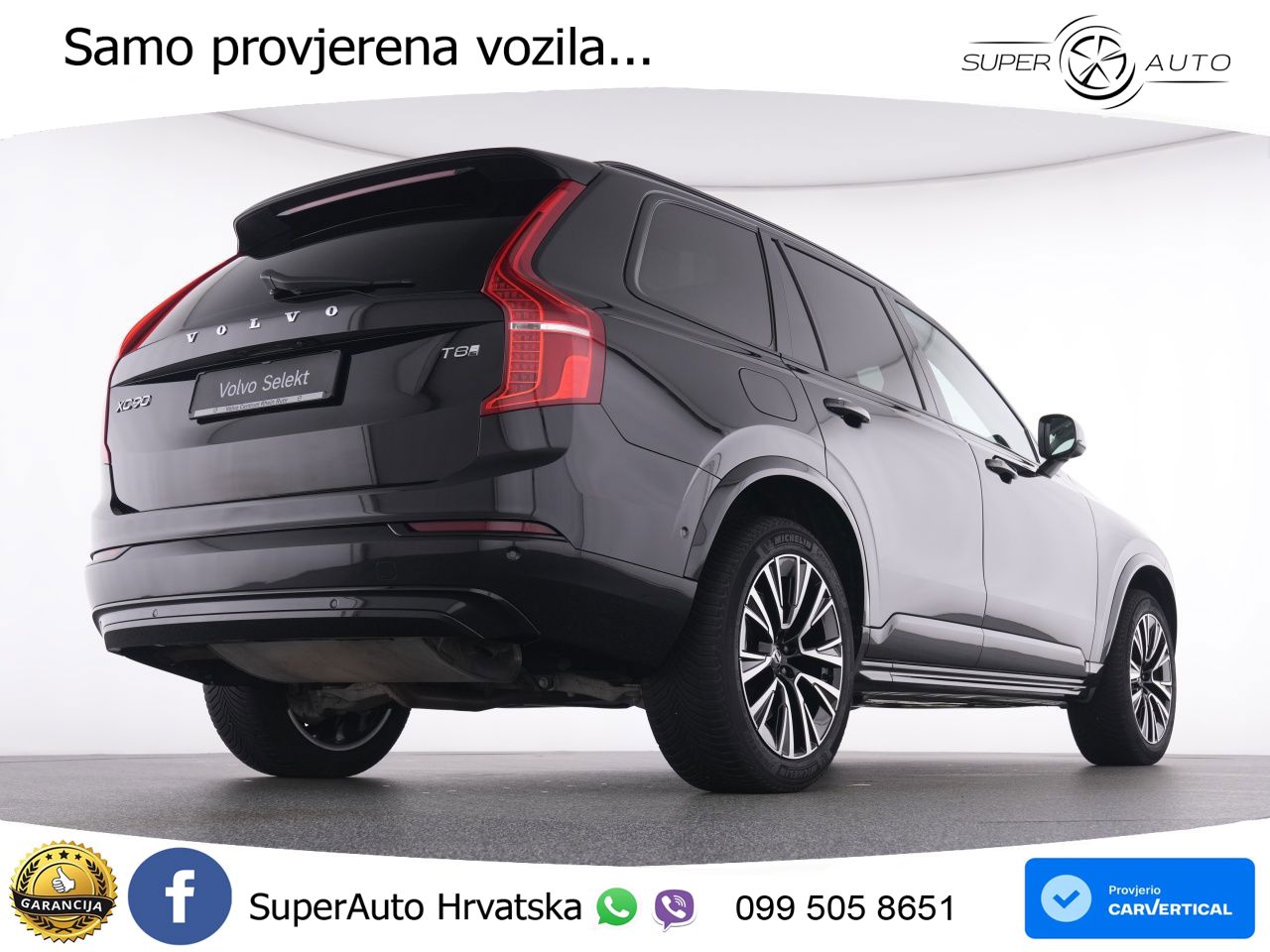 Volvo XC90 2.0 T8 AWD Automatic ACC+HEAD+4xGR SJED+360+PANO