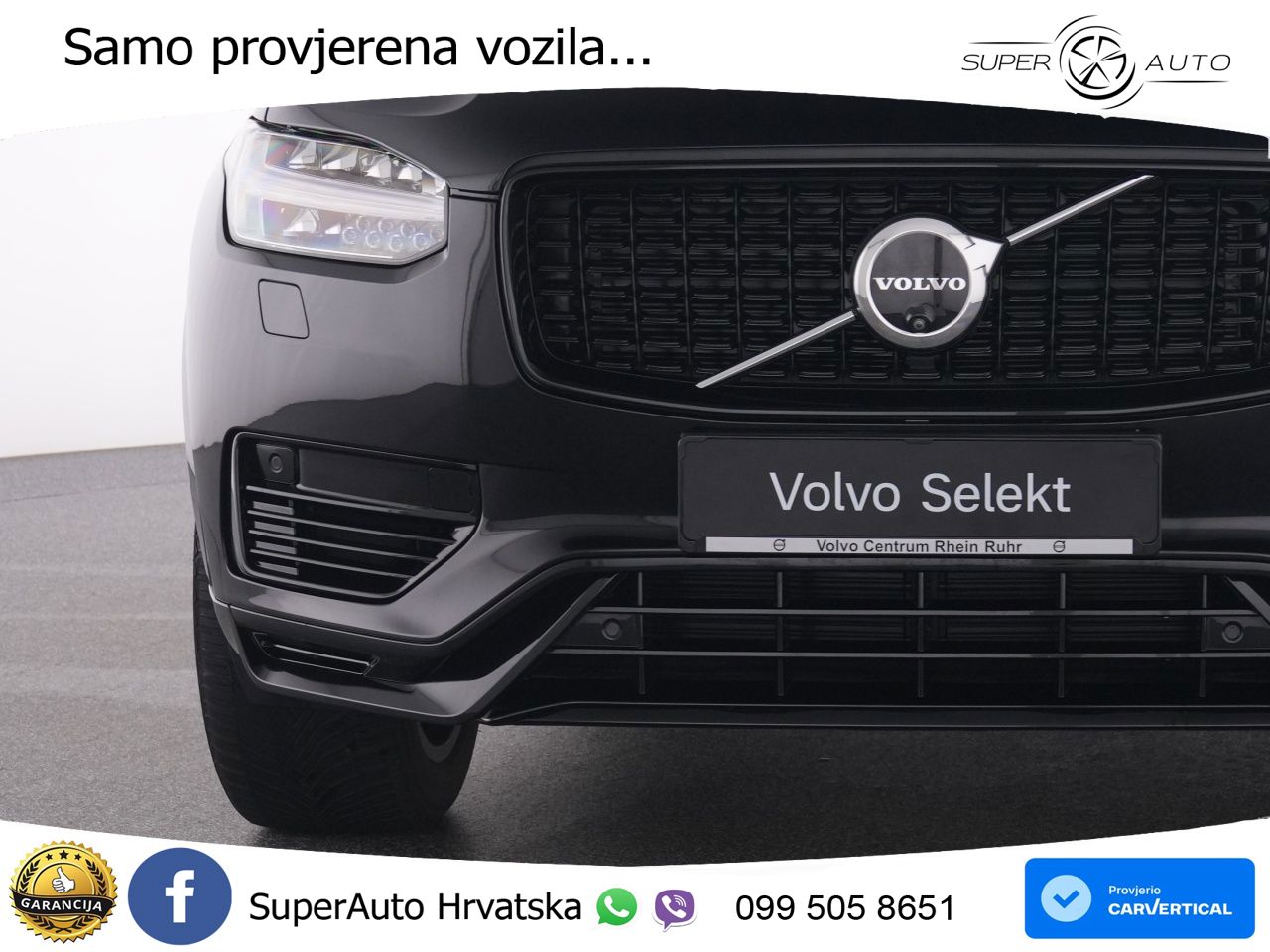 Volvo XC90 2.0 T8 AWD Automatic ACC+HEAD+4xGR SJED+360+PANO