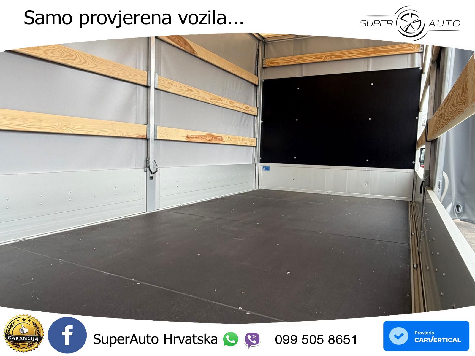 Volkswagen Crafter 35 Pritsche LR LANG PLANE + SPRIEGEL 177 KS