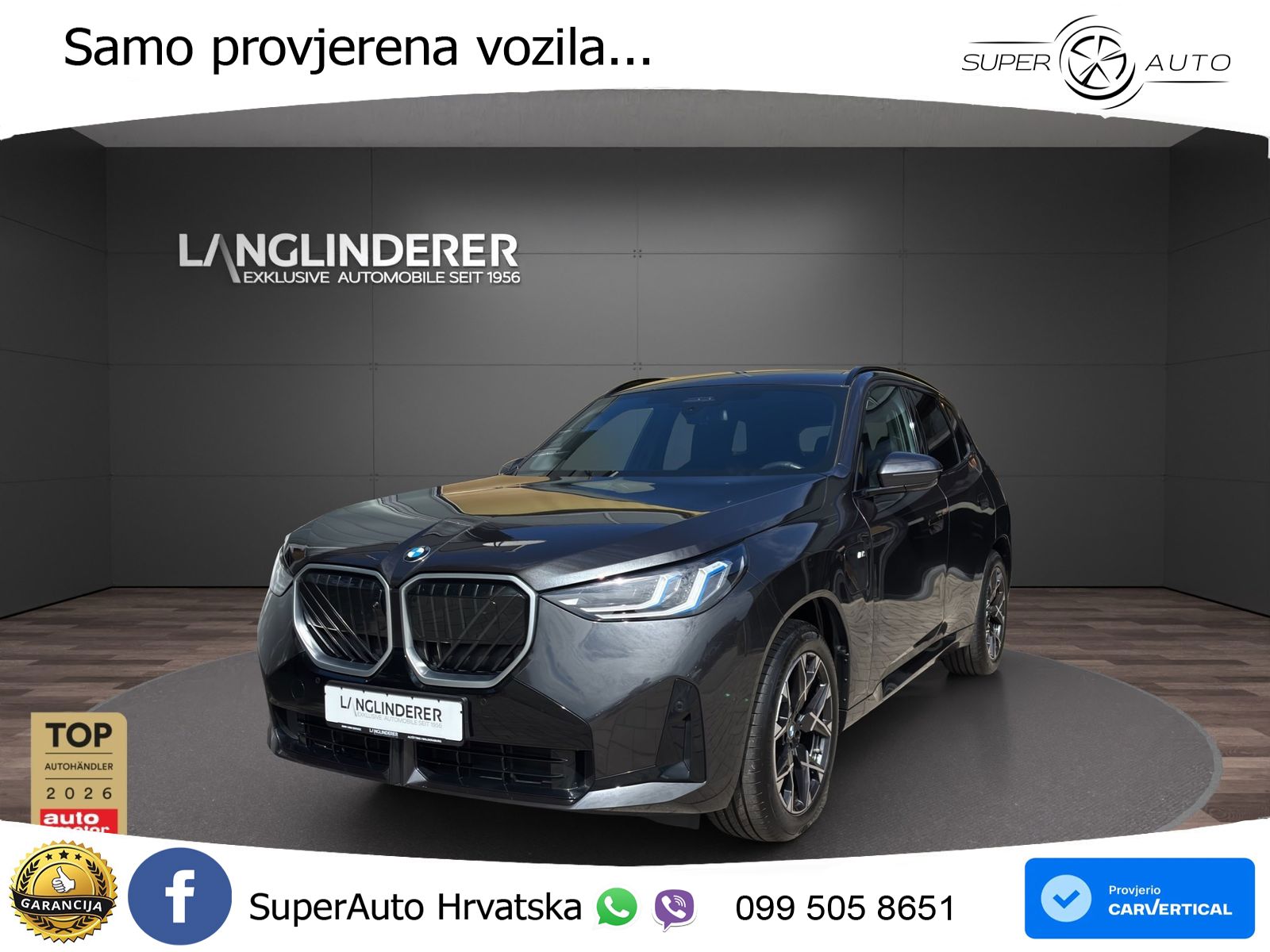 BMW X3 30e xDrive Steptronic M Sport LED+GR SJED+ACC