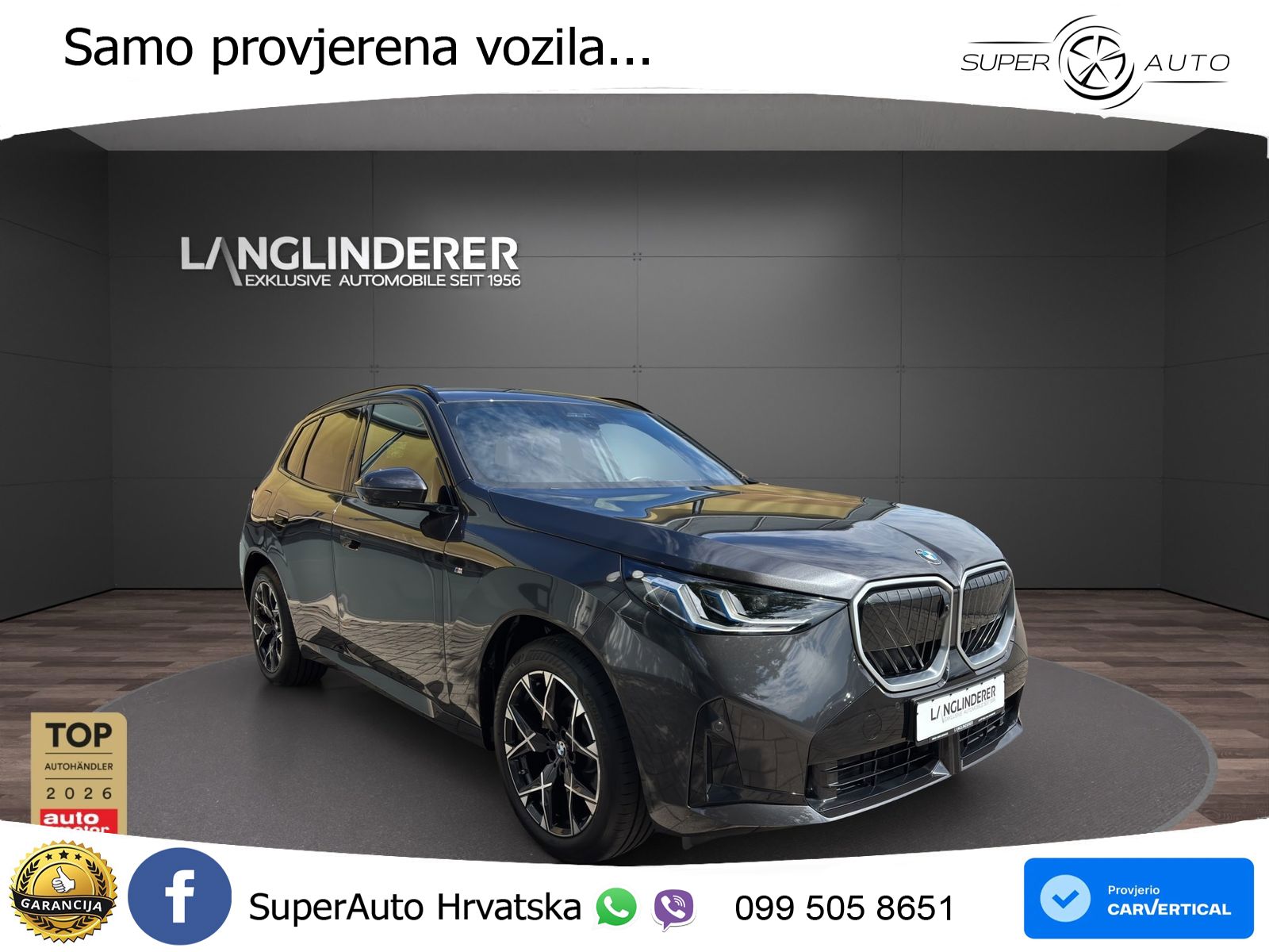 BMW X3 30e xDrive Steptronic M Sport LED+GR SJED+ACC