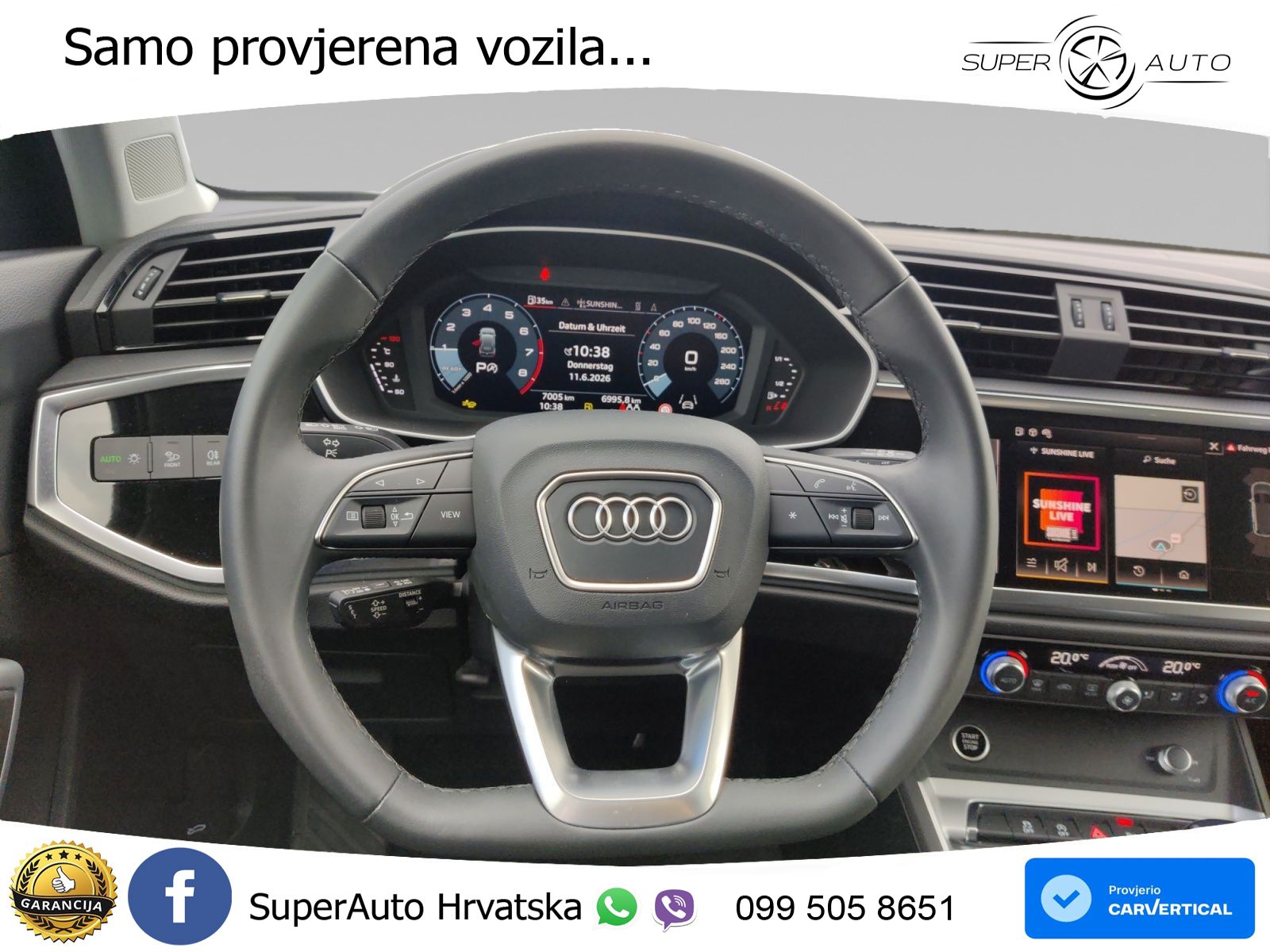 Audi Q3 35 TFSI (150 KS) S tronic advanced LED+GR SJED+ACC