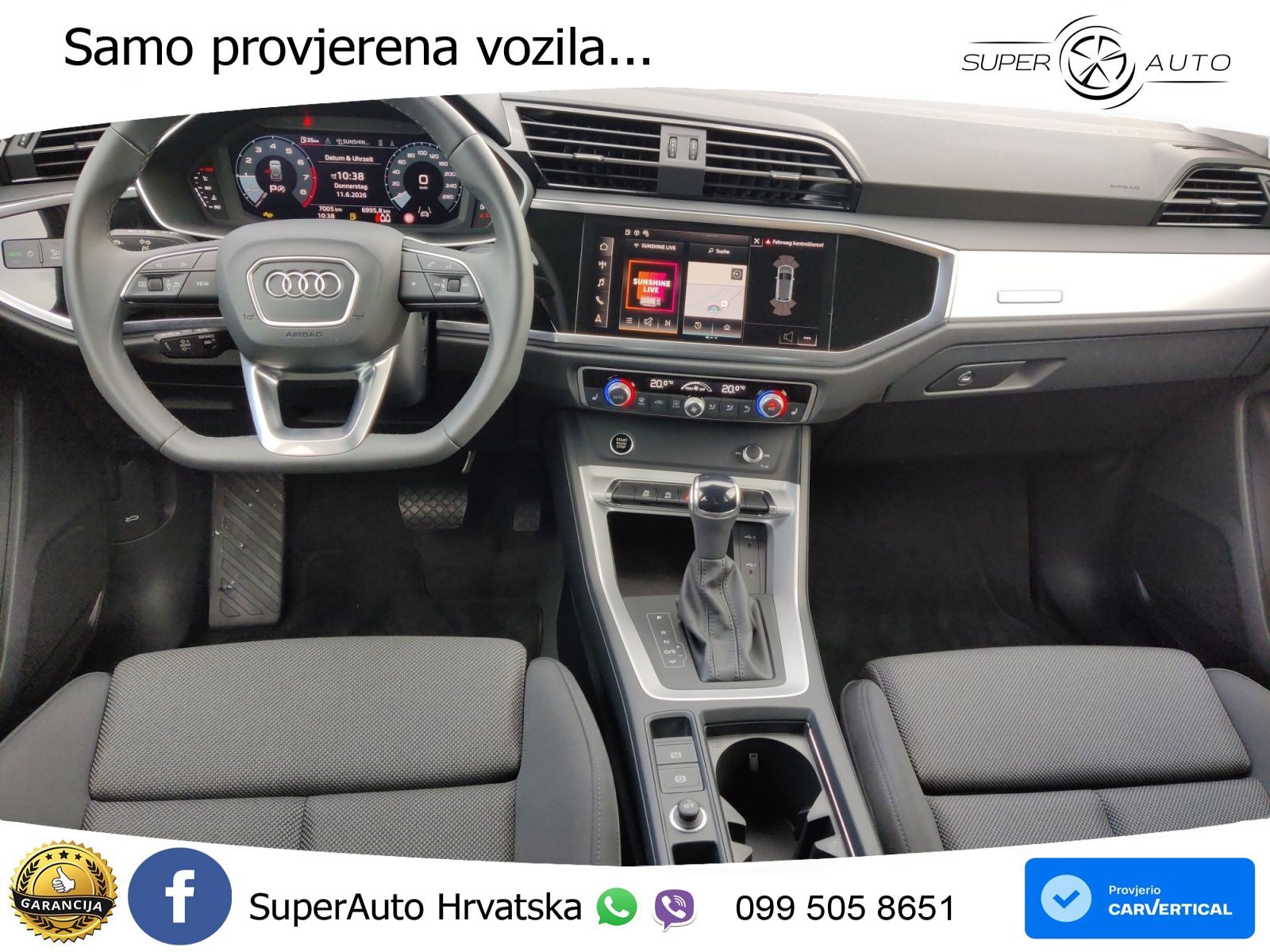 Audi Q3 35 TFSI (150 KS) S tronic advanced LED+GR SJED+ACC