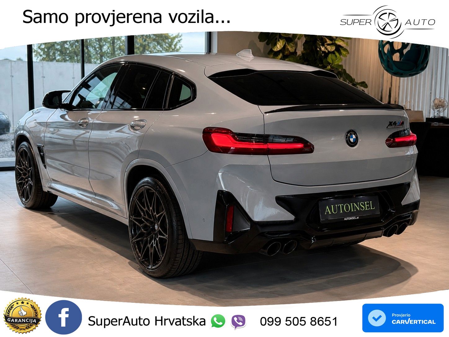 BMW X4 M Competition 3.0 (510 KS) xDrive Steptronic LED+GR SJED+ACC
