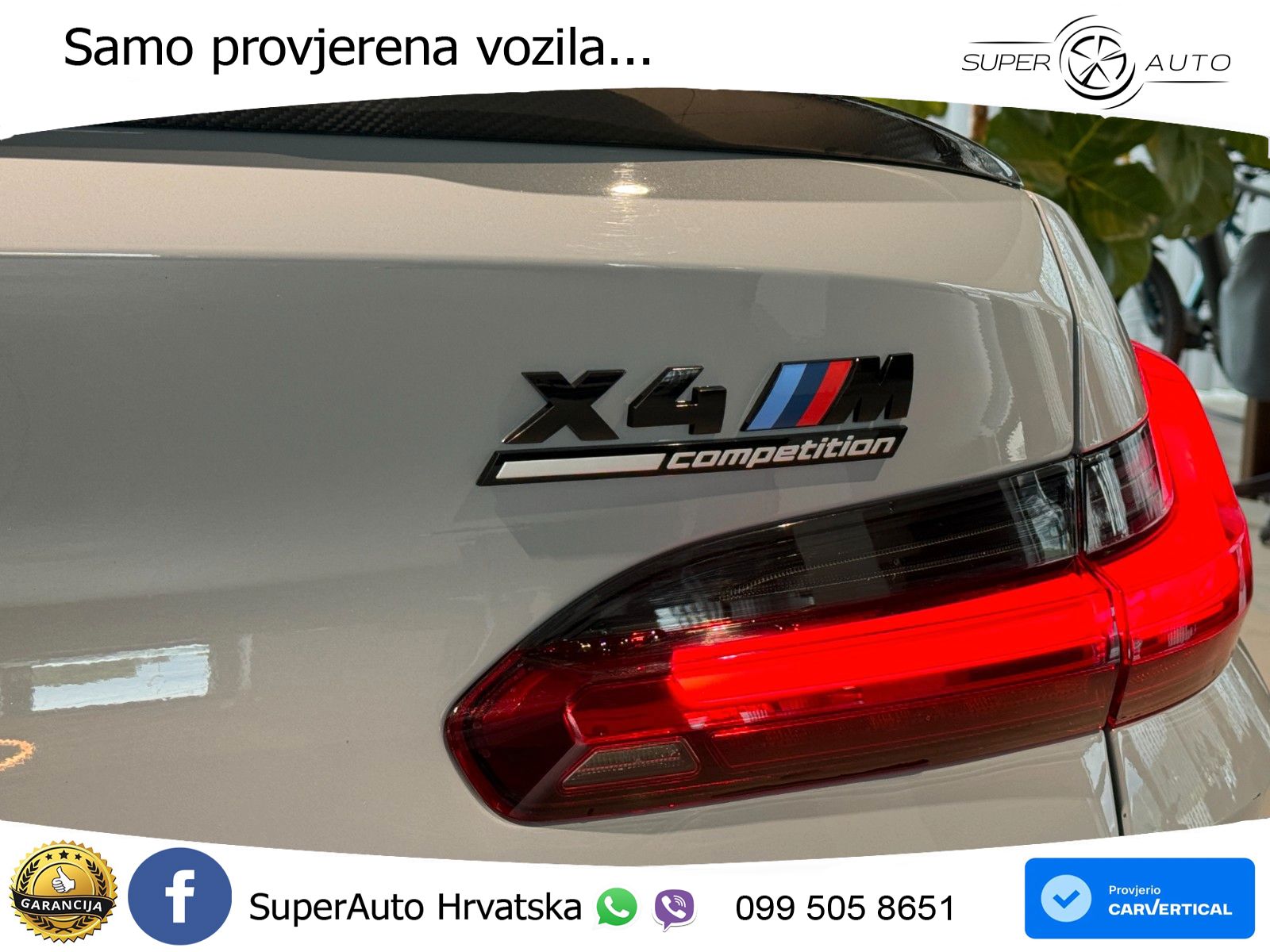 BMW X4 M Competition 3.0 (510 KS) xDrive Steptronic LED+GR SJED+ACC