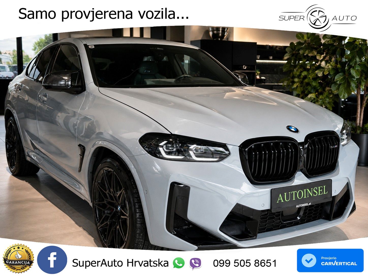 BMW X4 M Competition 3.0 (510 KS) xDrive Steptronic LED+GR SJED+ACC
