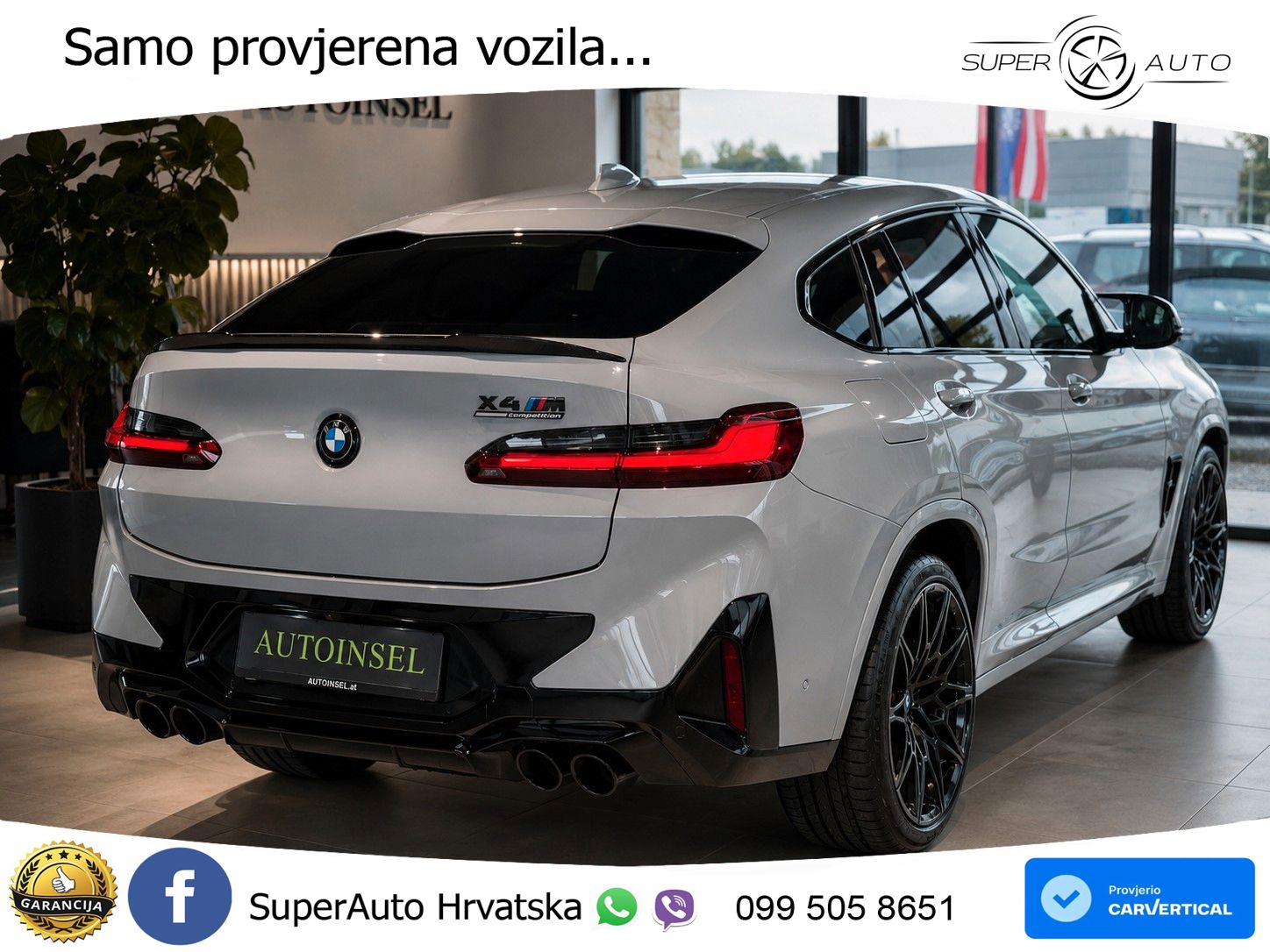 BMW X4 M Competition 3.0 (510 KS) xDrive Steptronic LED+GR SJED+ACC