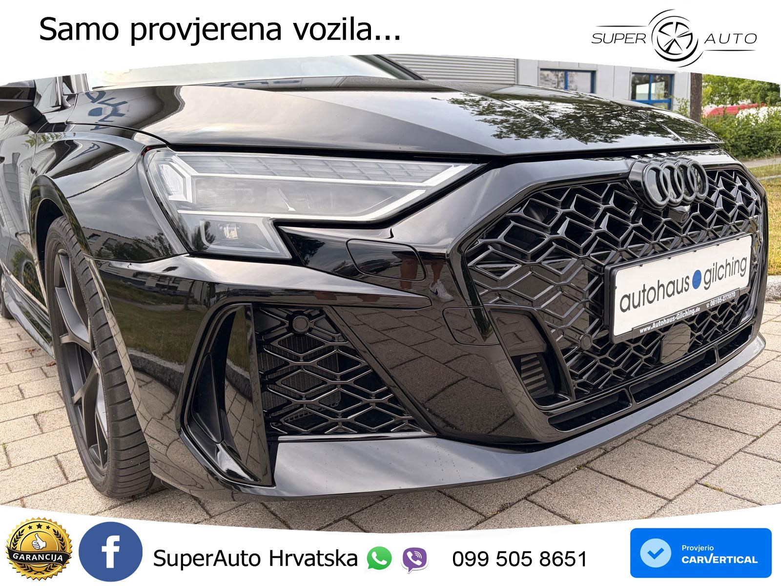 Audi RS3 Sedan 2.5 TFSI (400 KS) quattro S tronic LED+GR SJED+ACC