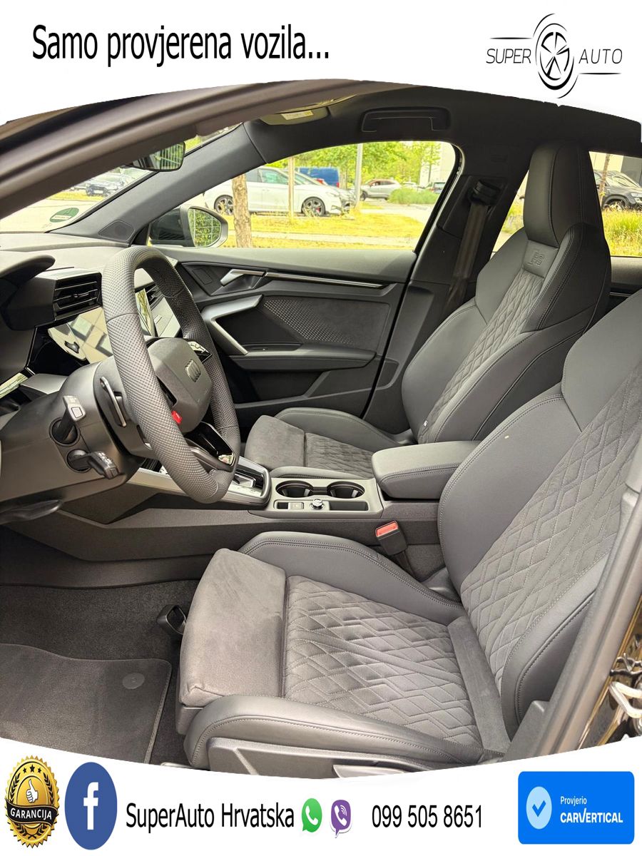 Audi RS3 Sedan 2.5 TFSI (400 KS) quattro S tronic LED+GR SJED+ACC