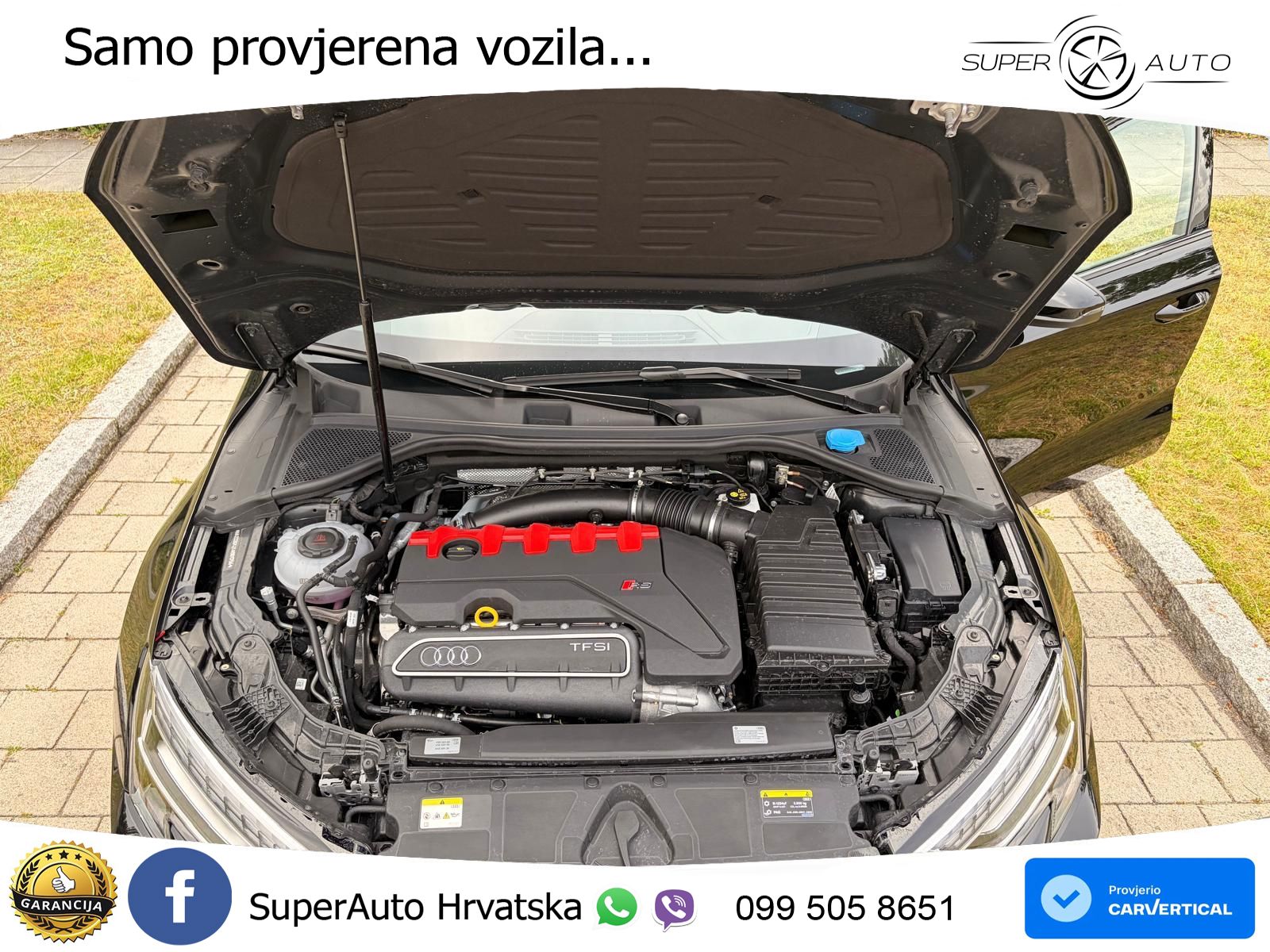 Audi RS3 Sedan 2.5 TFSI (400 KS) quattro S tronic LED+GR SJED+ACC