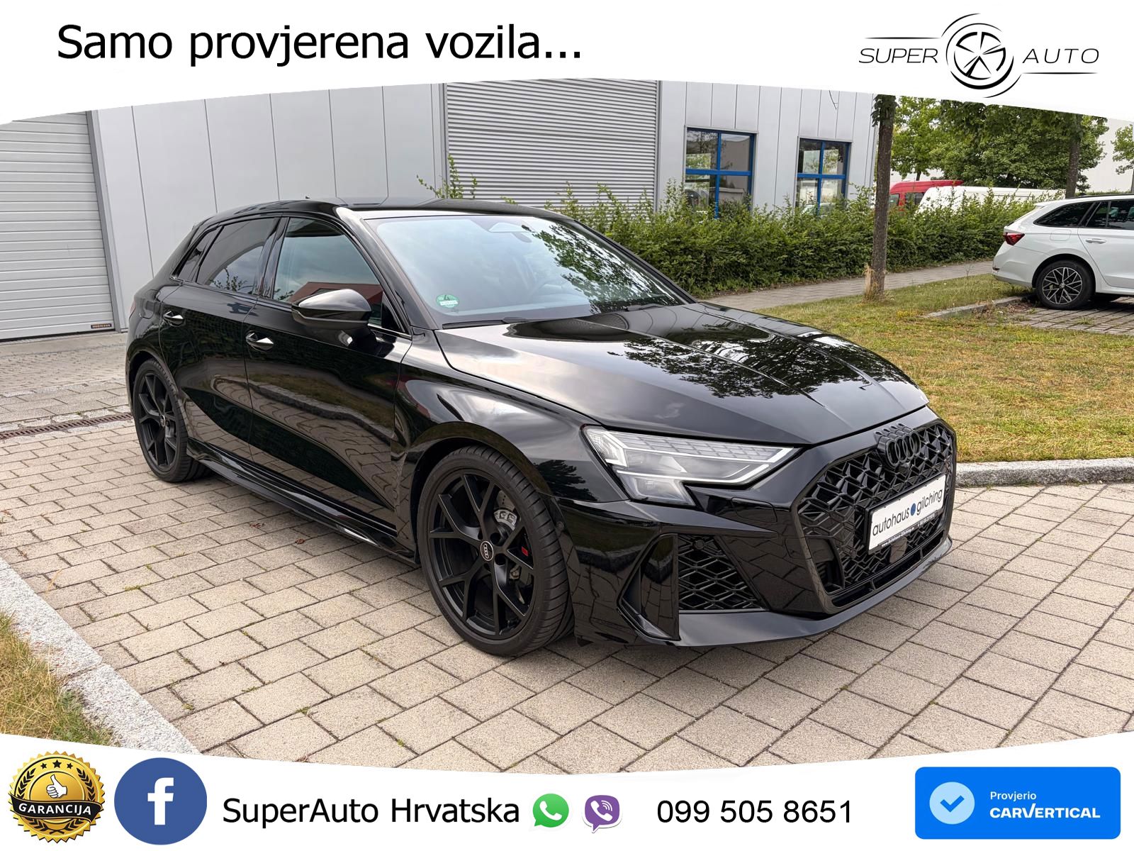 Audi RS3 Sedan 2.5 TFSI (400 KS) quattro S tronic LED+GR SJED+ACC