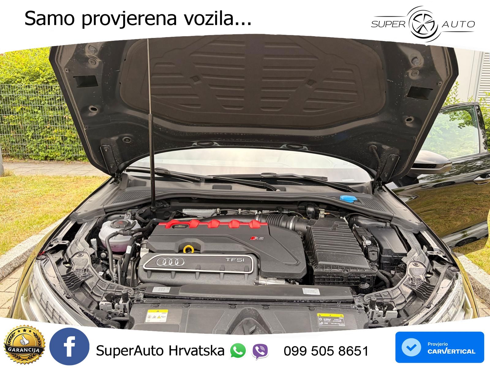 Audi RS3 Sedan 2.5 TFSI (400 KS) quattro S tronic LED+GR SJED+ACC