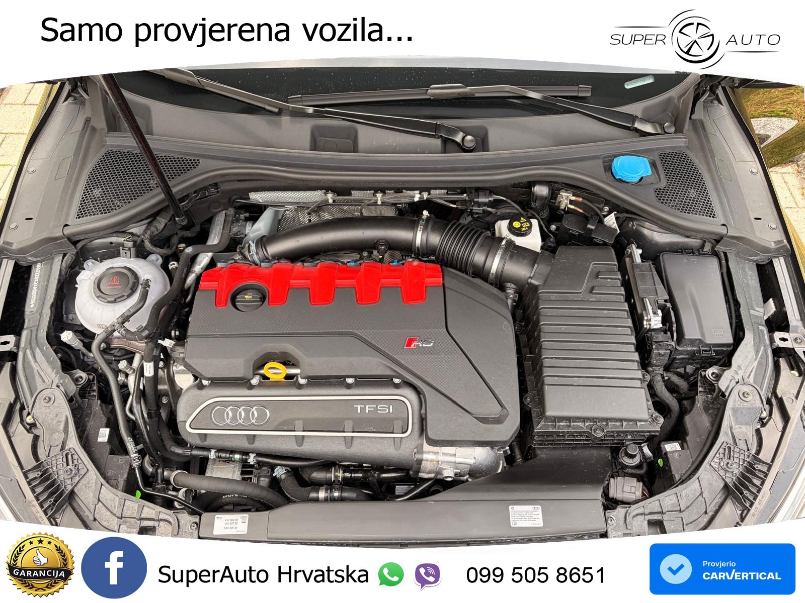Audi RS3 Sedan 2.5 TFSI (400 KS) quattro S tronic LED+GR SJED+ACC