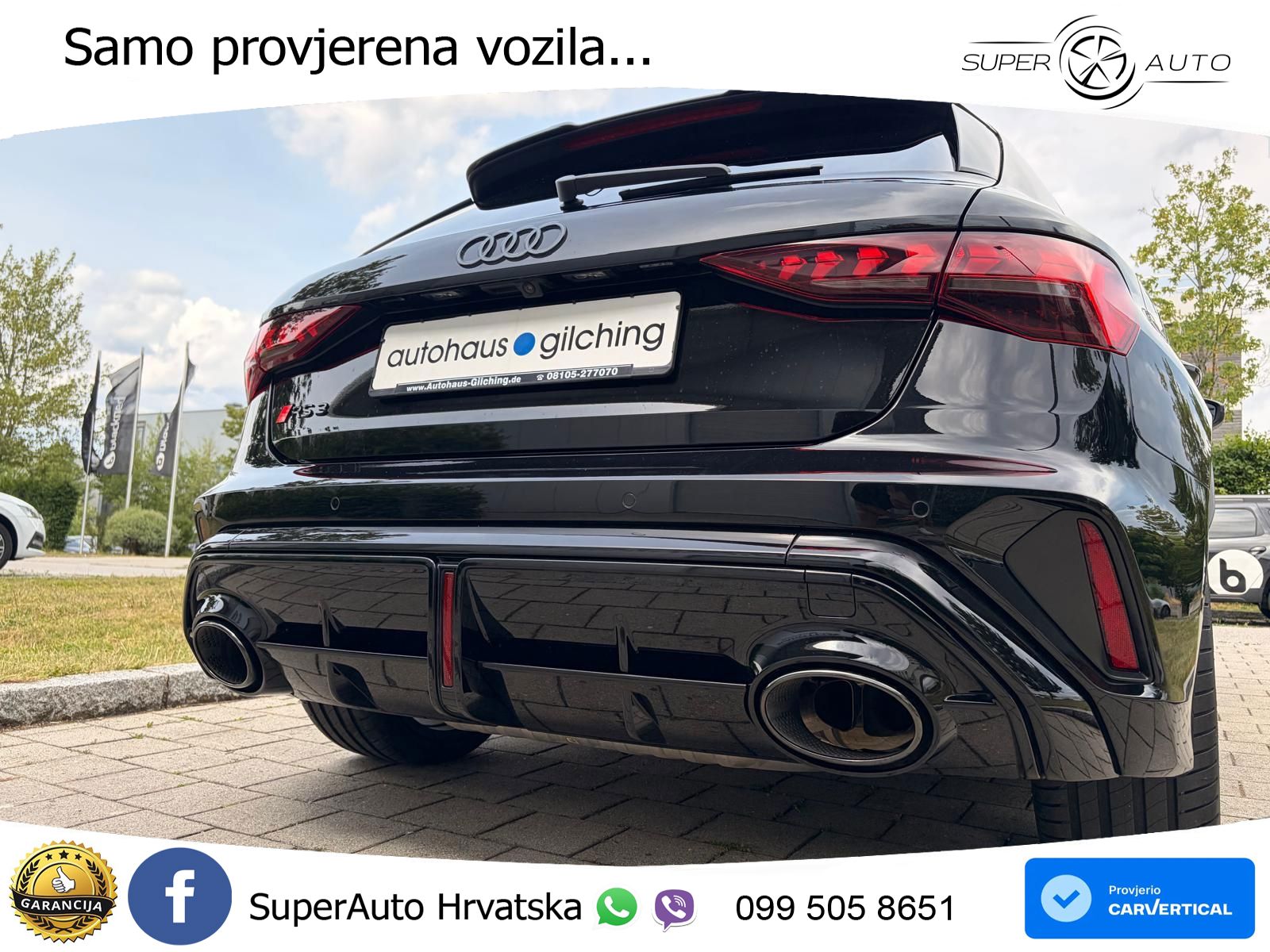Audi RS3 Sedan 2.5 TFSI (400 KS) quattro S tronic LED+GR SJED+ACC