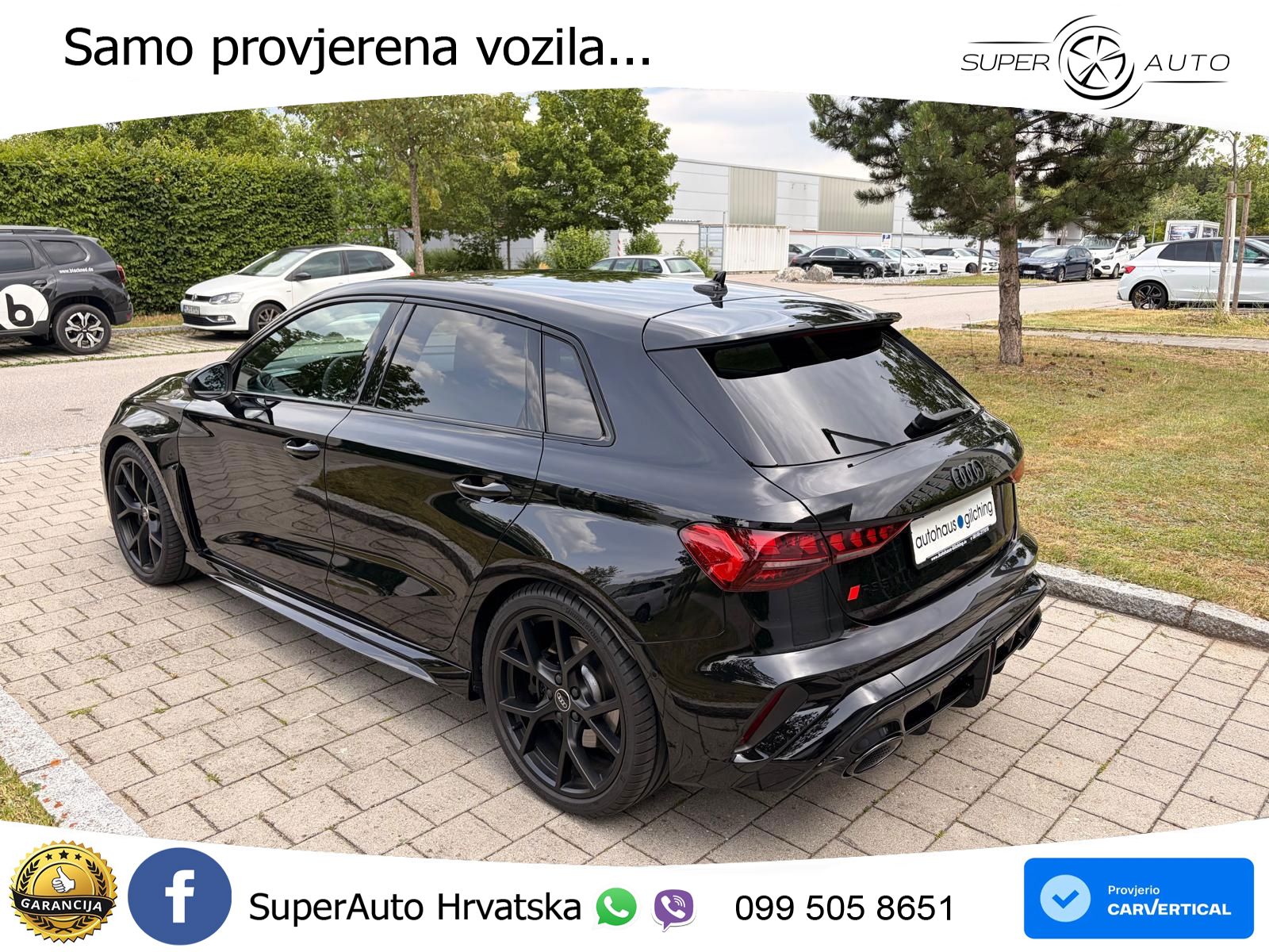 Audi RS3 Sedan 2.5 TFSI (400 KS) quattro S tronic LED+GR SJED+ACC