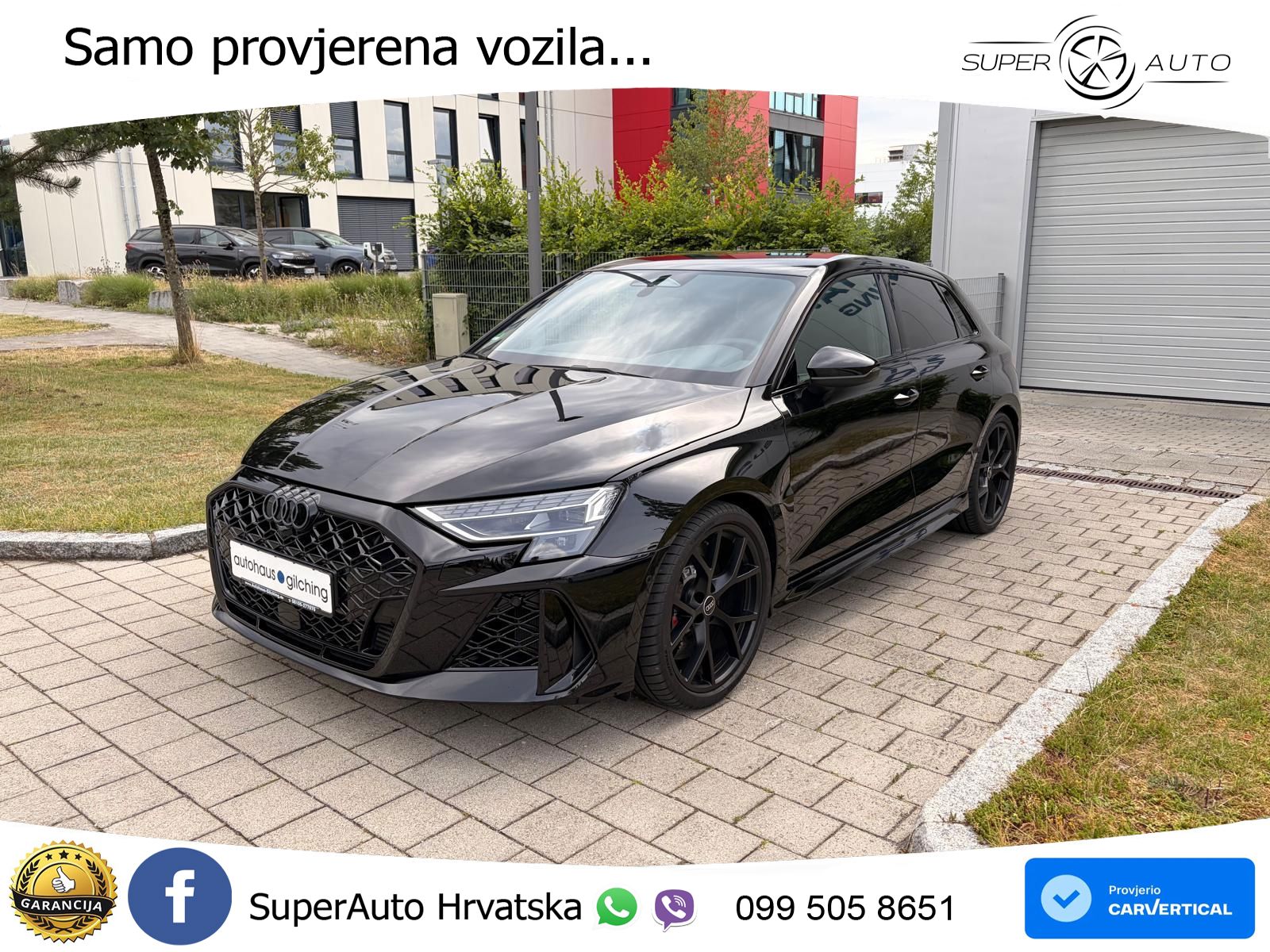 Audi RS3 Sedan 2.5 TFSI (400 KS) quattro S tronic LED+GR SJED+ACC
