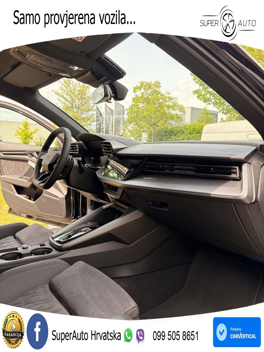 Audi RS3 Sedan 2.5 TFSI (400 KS) quattro S tronic LED+GR SJED+ACC