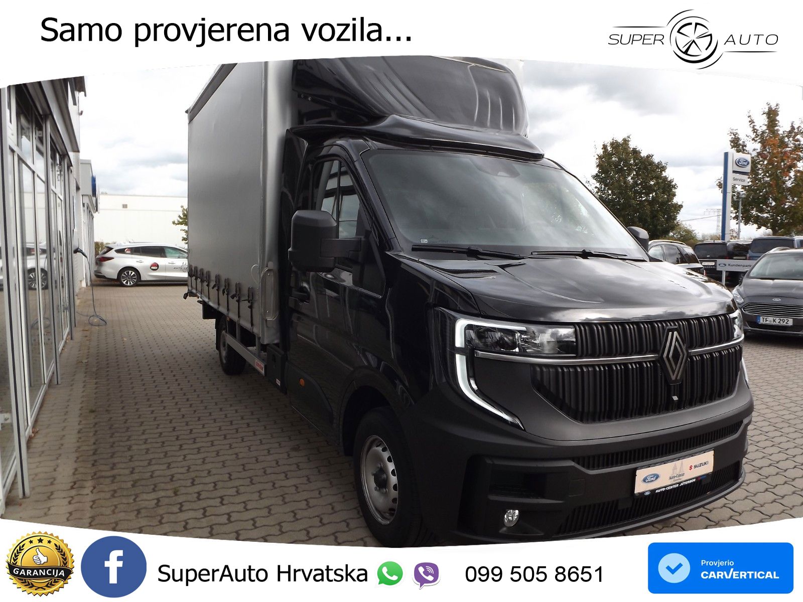 Renault Master Pritsche Schiebeplane 170 KS