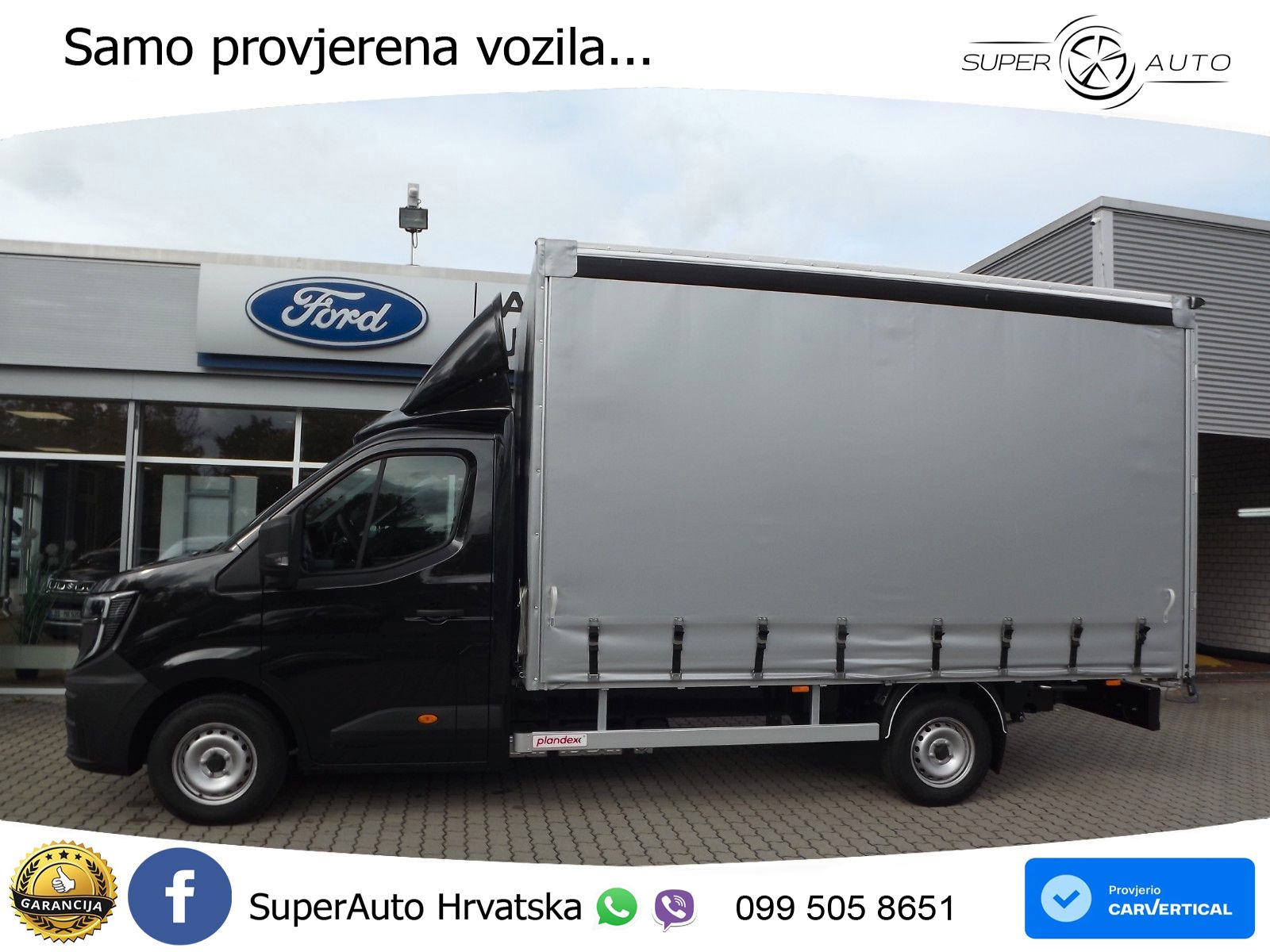 Renault Master Pritsche Schiebeplane 170 KS