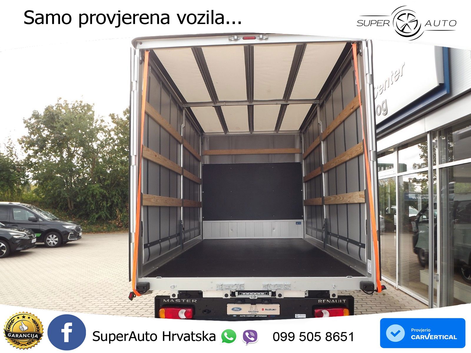 Renault Master Pritsche Schiebeplane 170 KS