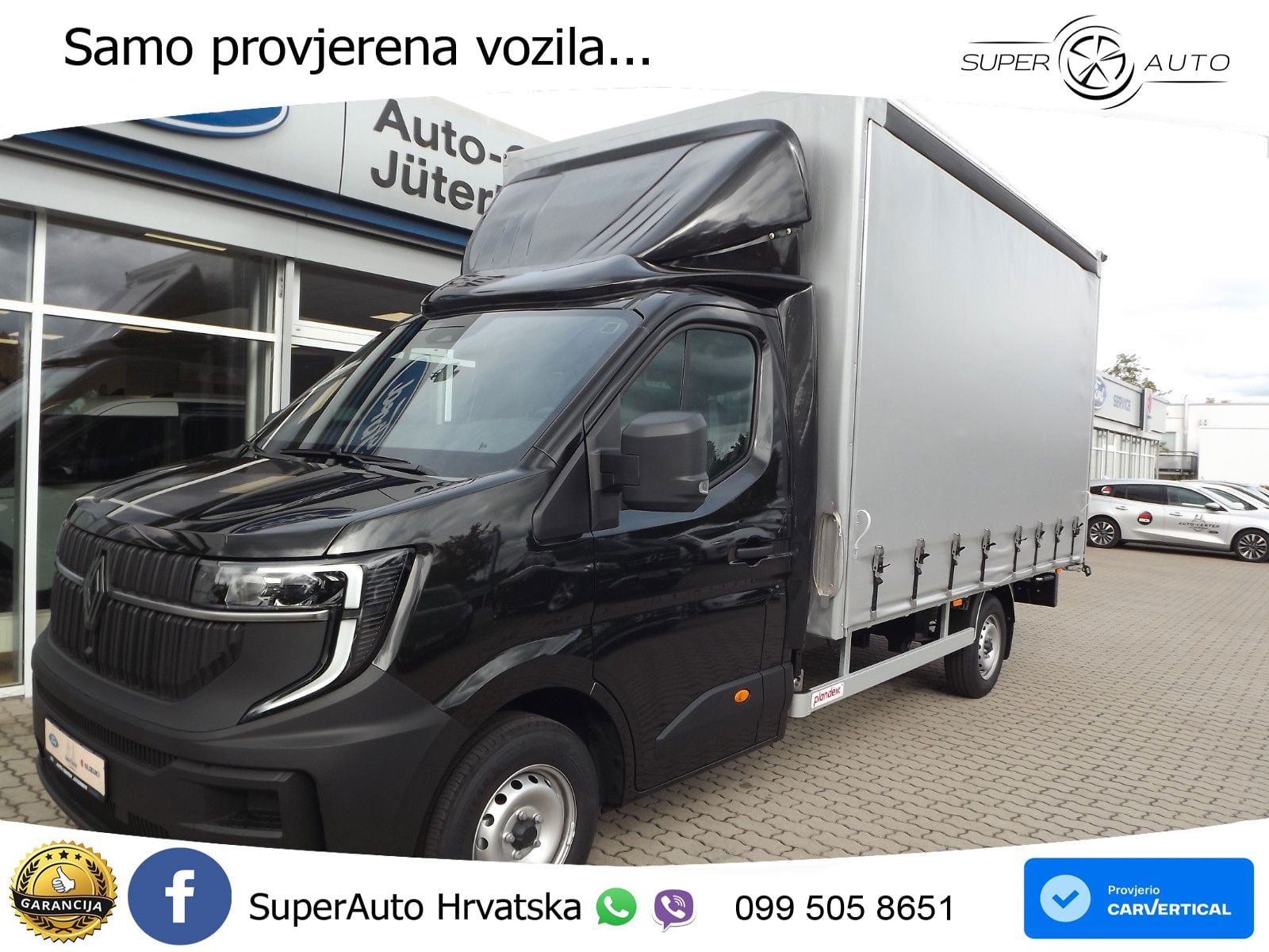 Renault Master Pritsche Schiebeplane 170 KS
