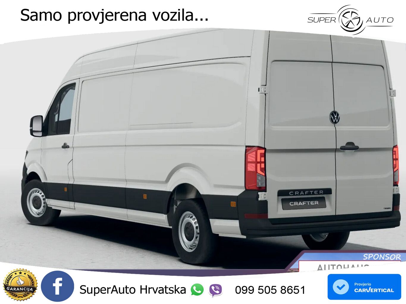 Volkswagen Crafter 35 AT8 L4H3 4M Kam Temp PDC UVP-42%* 177 KS