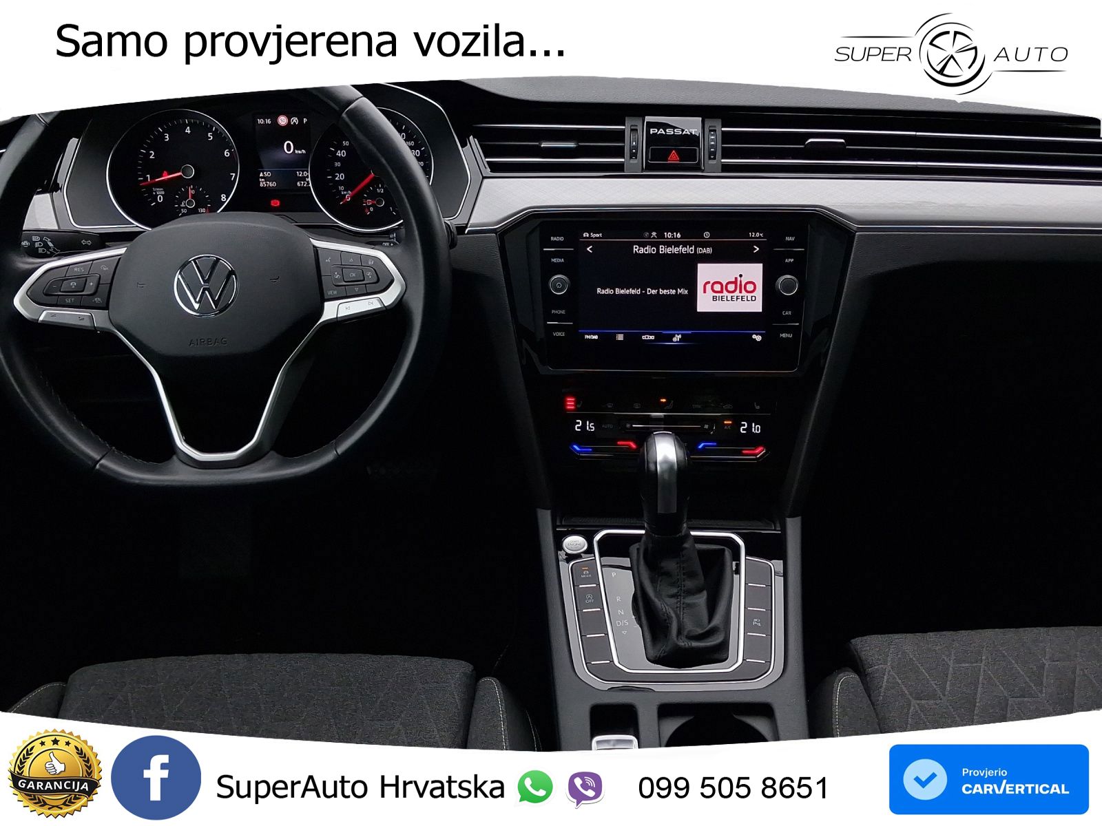 Volkswagen Passat Variant 2.0 TSI (190 KS) DSG Business LED+GR SJED+ACC