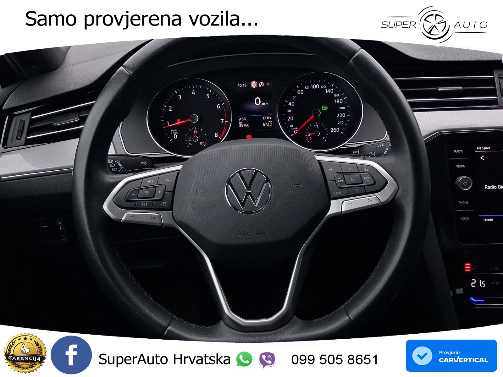 Volkswagen Passat Variant 2.0 TSI (190 KS) DSG Business LED+GR SJED+ACC