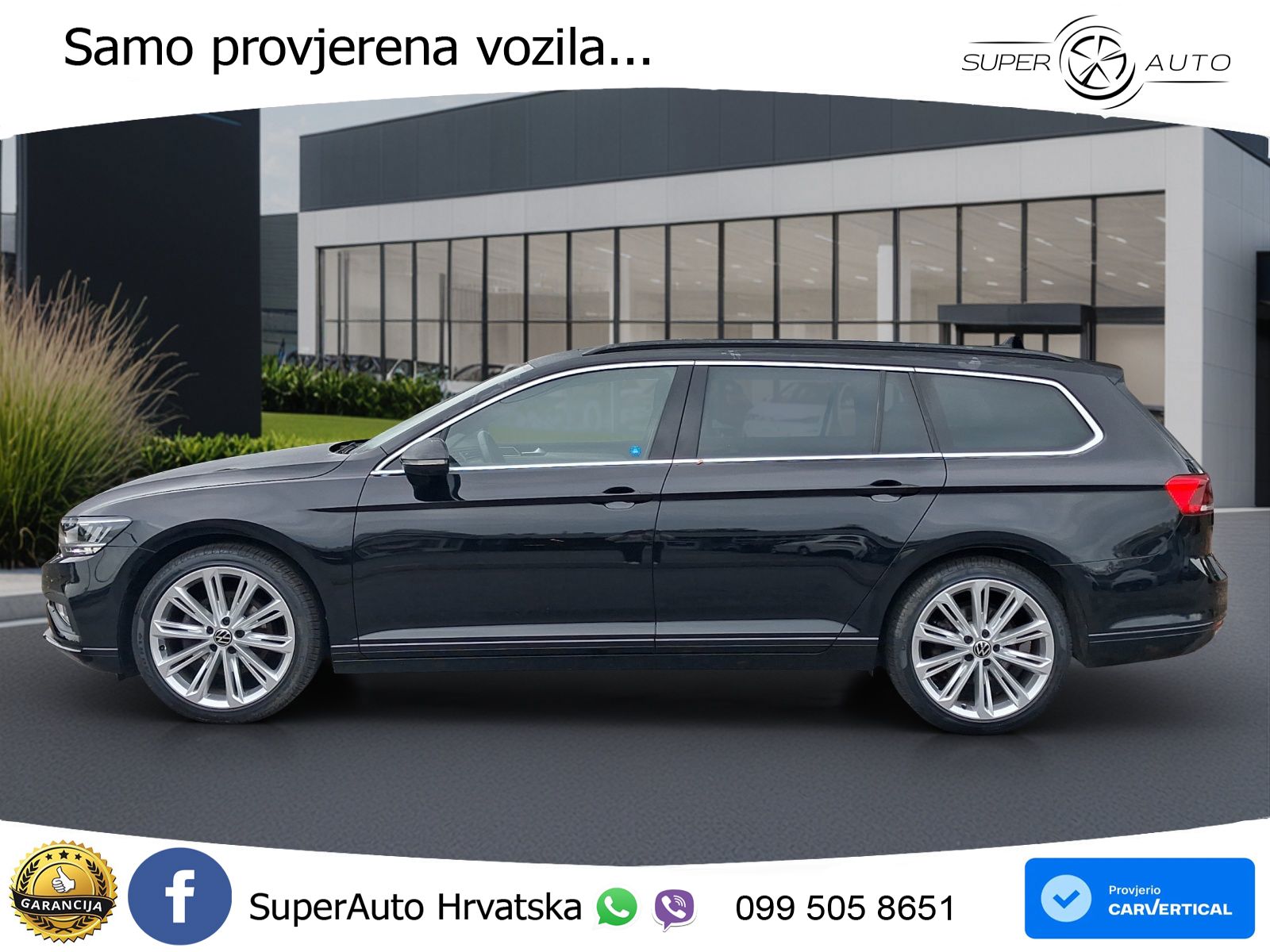 Volkswagen Passat Variant 2.0 TSI (190 KS) DSG Business LED+GR SJED+ACC