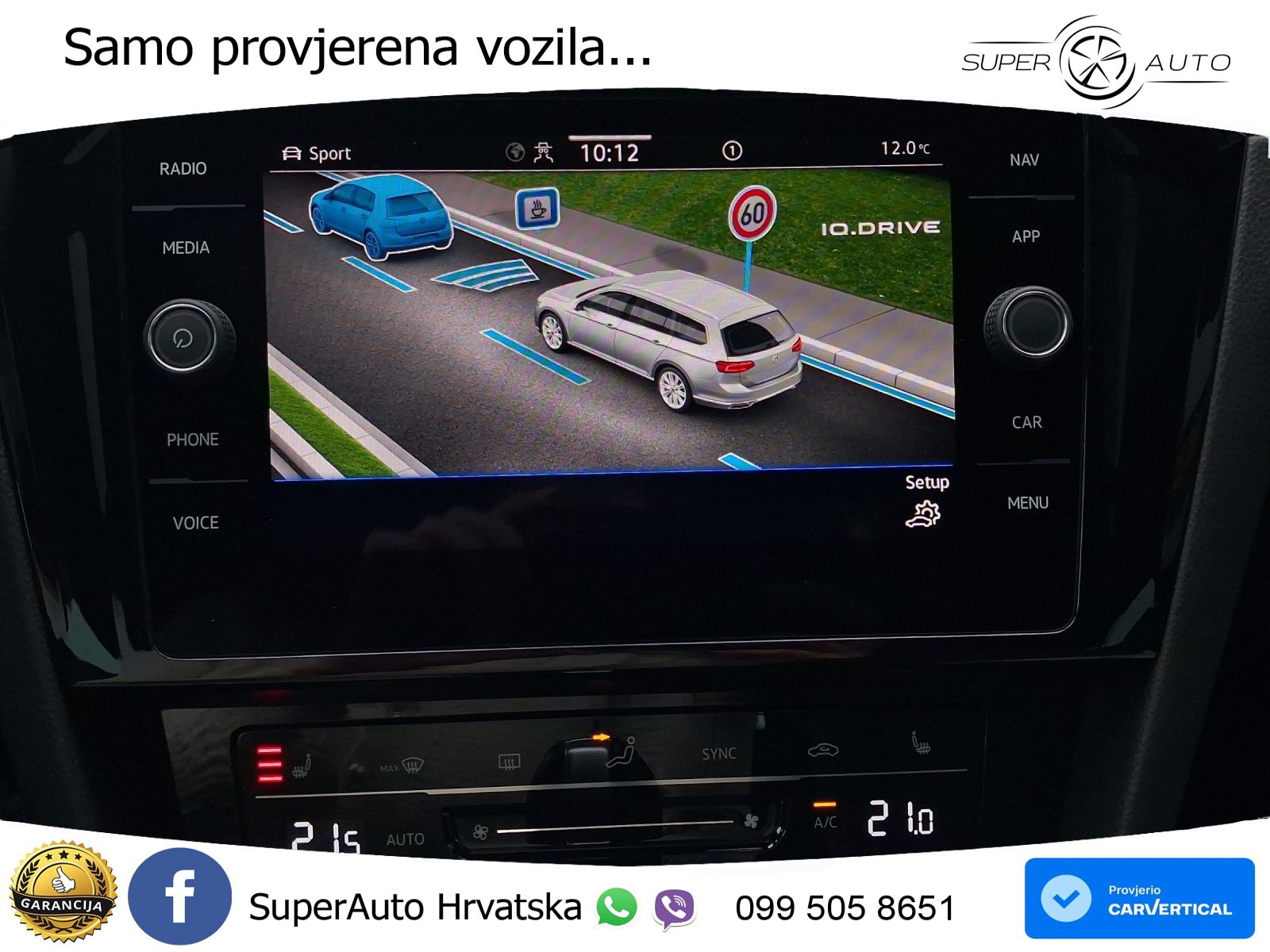 Volkswagen Passat Variant 2.0 TSI (190 KS) DSG Business LED+GR SJED+ACC