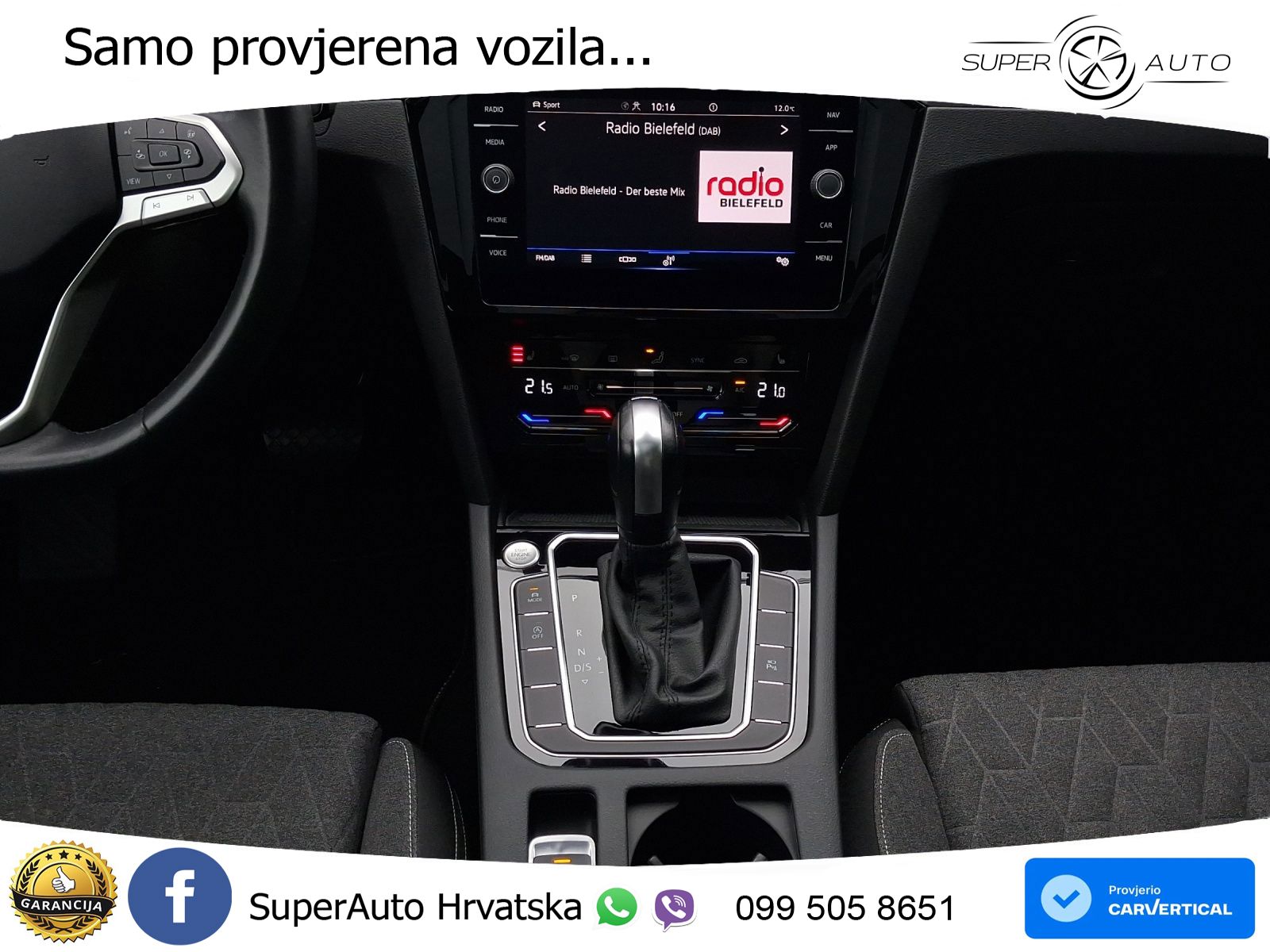 Volkswagen Passat Variant 2.0 TSI (190 KS) DSG Business LED+GR SJED+ACC