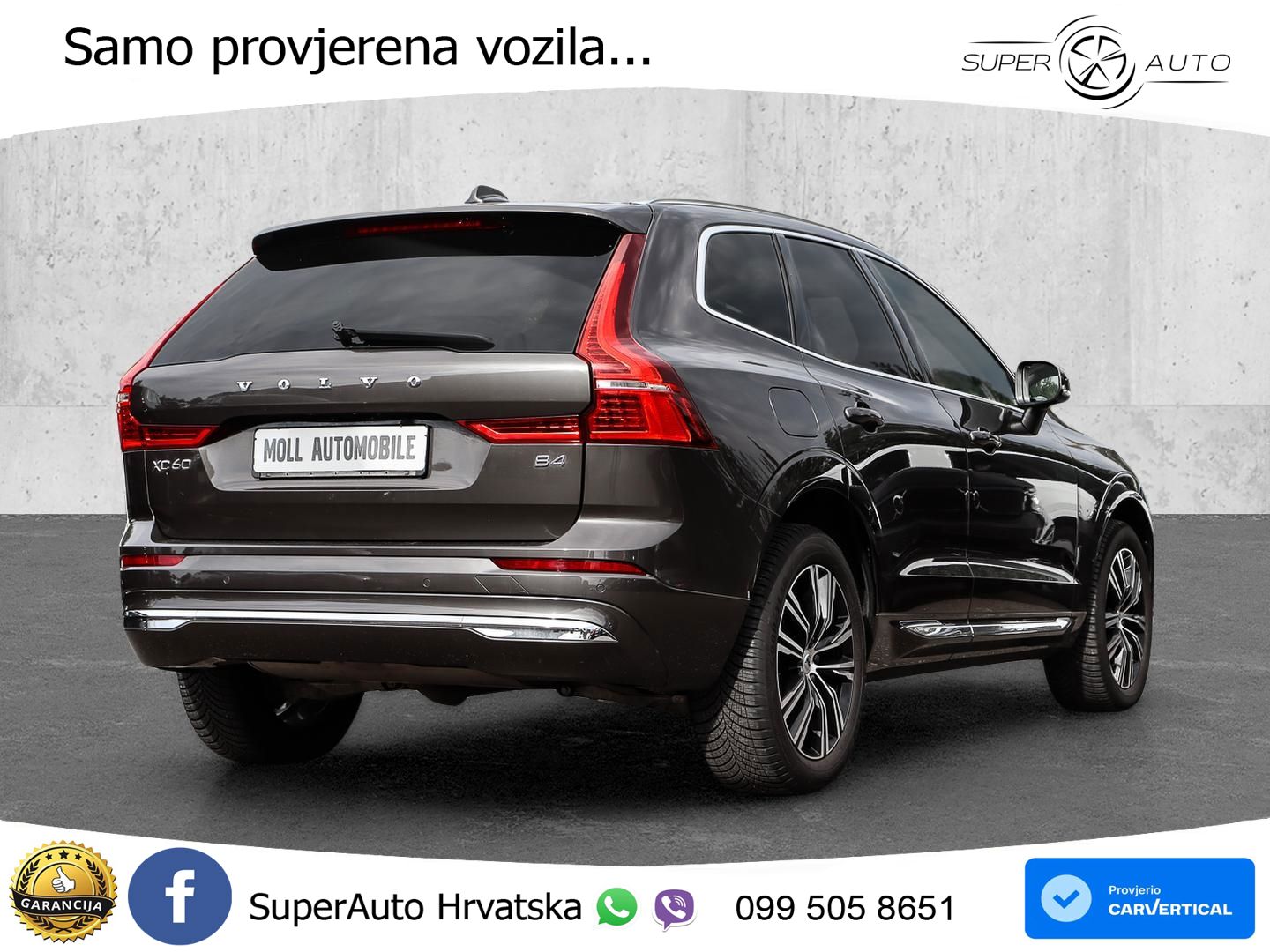 Volvo XC60 B4 Diesel FWD Geartronic LED+GR SJED+ACC