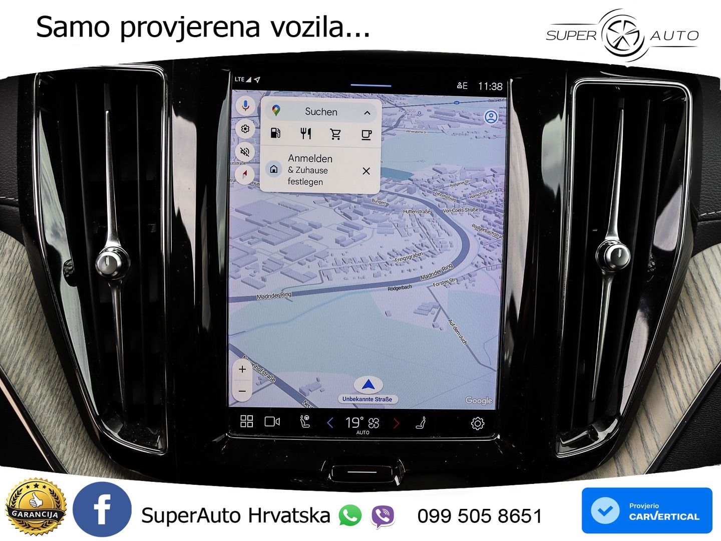 Volvo XC60 B4 Diesel FWD Geartronic LED+GR SJED+ACC