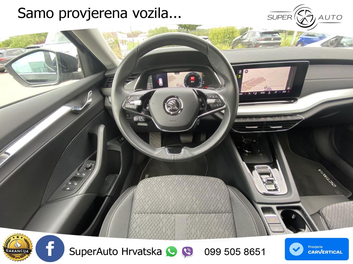 Škoda Octavia Combi 1.5 TSI EVO e-TEC (150 KS) DSG MATRIX+GR SJED+KAM