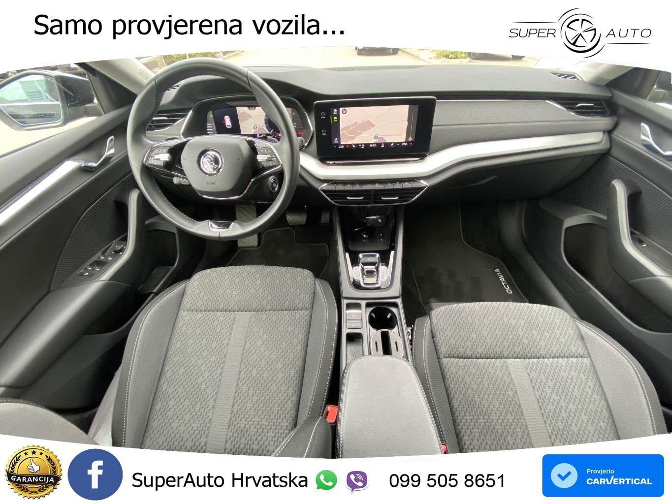 Škoda Octavia Combi 1.5 TSI EVO e-TEC (150 KS) DSG MATRIX+GR SJED+KAM