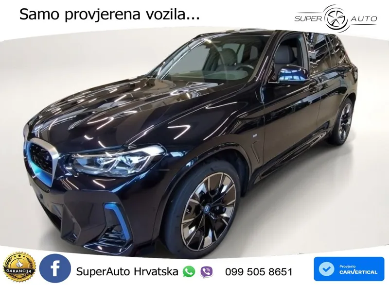 BMW iX3 80 kWh (286 KS) ACC+HEAD+GR SJED+360+PANO