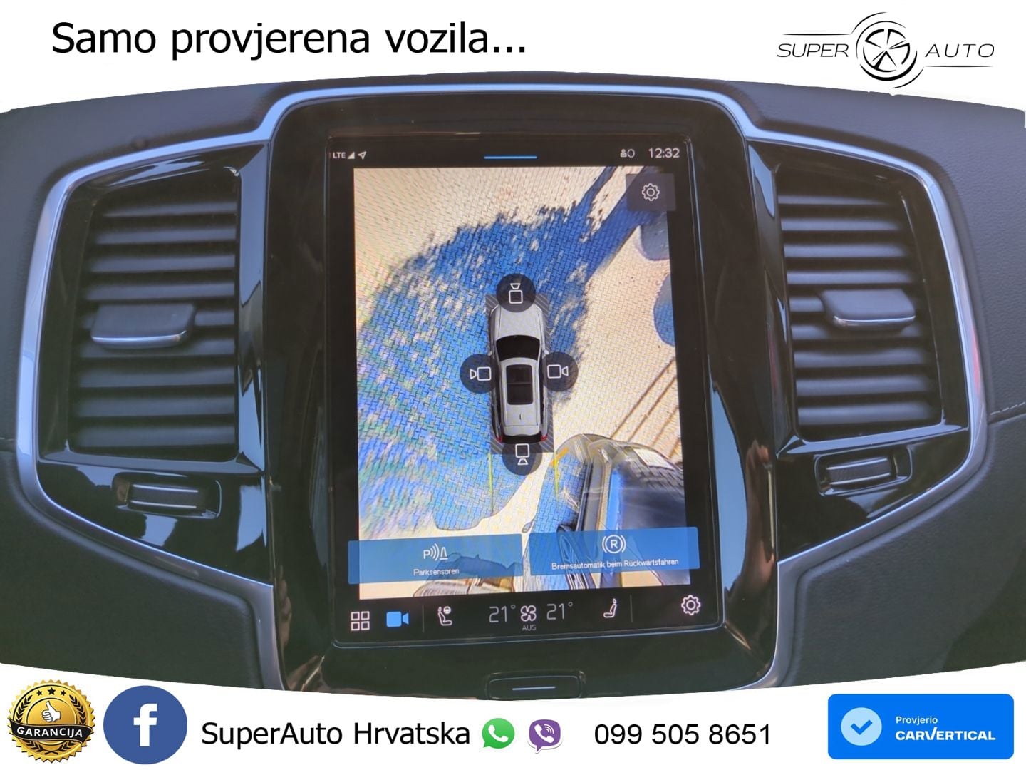 Volvo XC90 2.0 T8 AWD Automatic ACC+HEAD+4xGR SJED+360+PANO