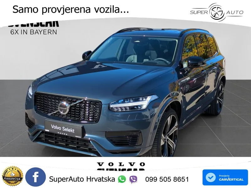 Volvo XC90 2.0 T8 AWD Automatic ACC+HEAD+4xGR SJED+360+PANO