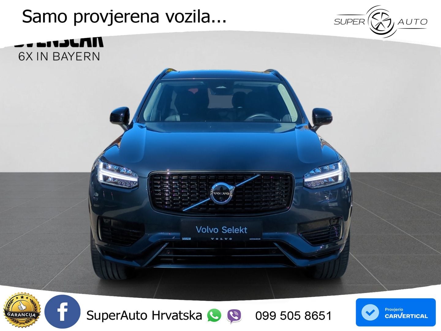 Volvo XC90 2.0 T8 AWD Automatic ACC+HEAD+4xGR SJED+360+PANO