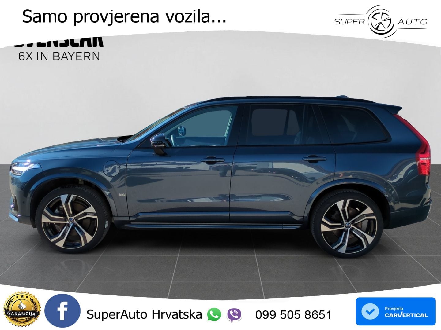 Volvo XC90 2.0 T8 AWD Automatic ACC+HEAD+4xGR SJED+360+PANO
